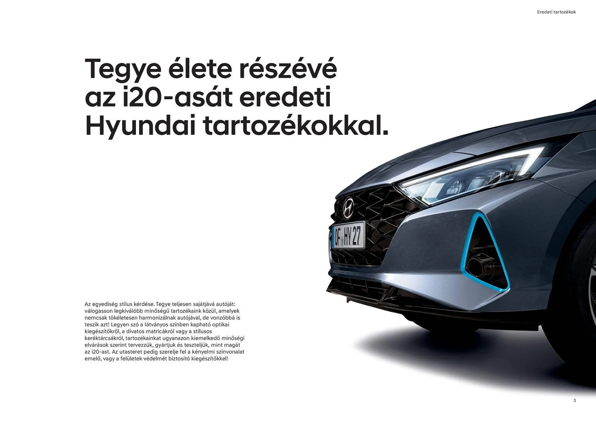 Katalógus Hyundai i20 akciós újság november 17.-tól november 17.-ig 2024. - Oldal 3