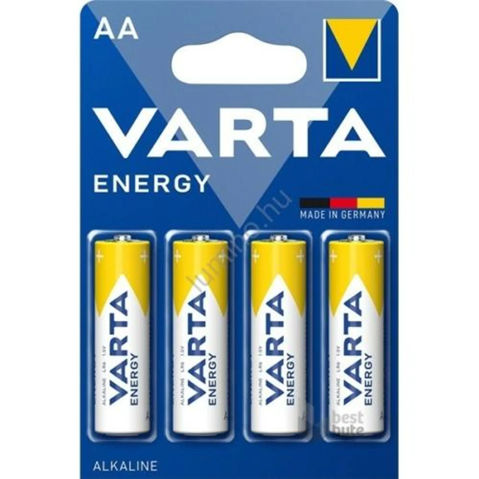 VARTA Energy Alkáli Tartós Ceruza Elem AA LR6 B4