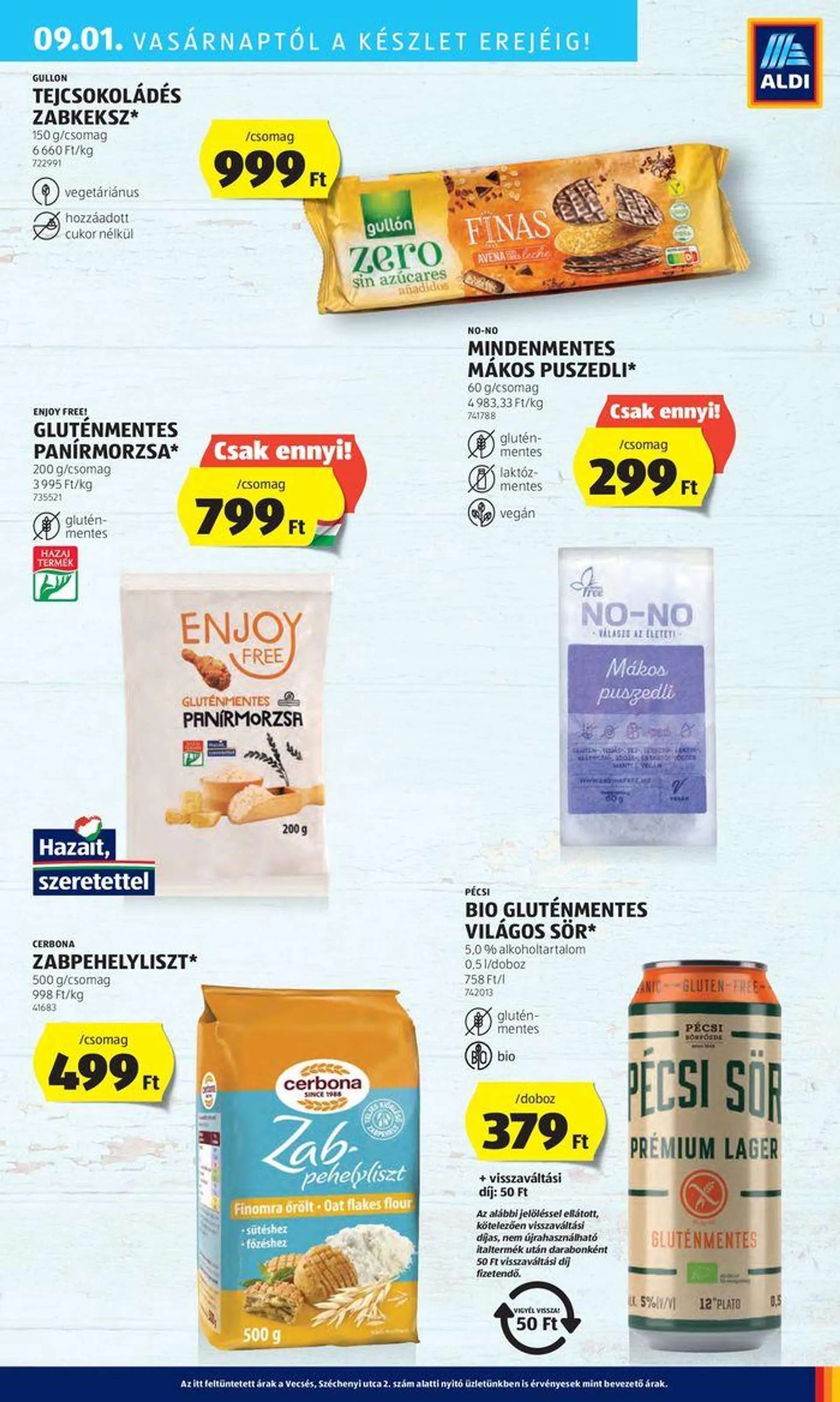 Következő heti ALDI akciós újság - 39