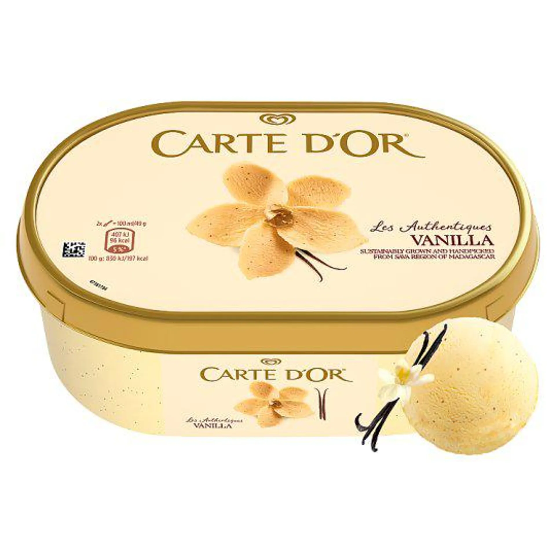 CARTE D'OR Jégkrém Vanília 1000 ml