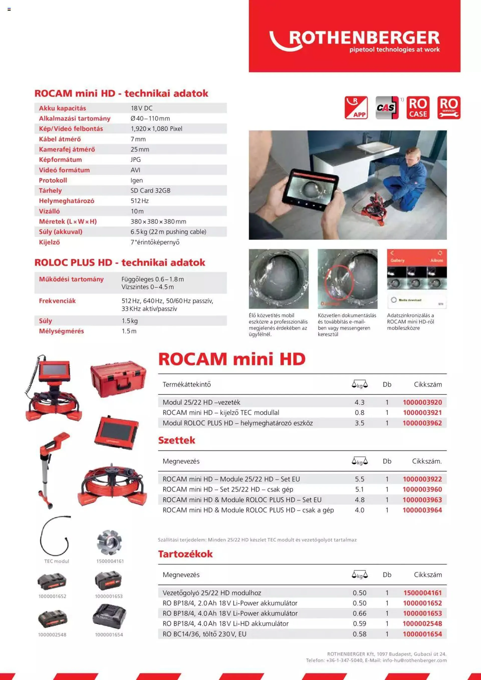 Rothenberger - ROCAM mini HD - 1