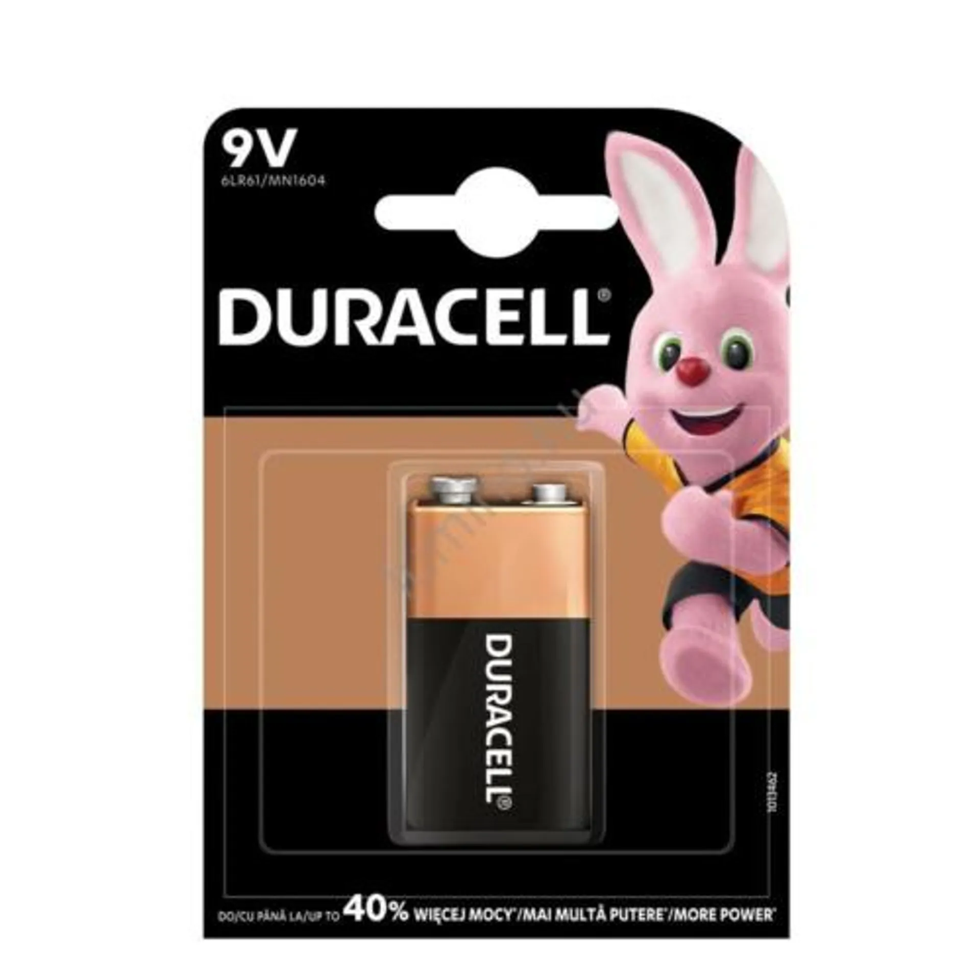 Duracell Basic Alkáli Tartós 9V Elem (MN1604) B1