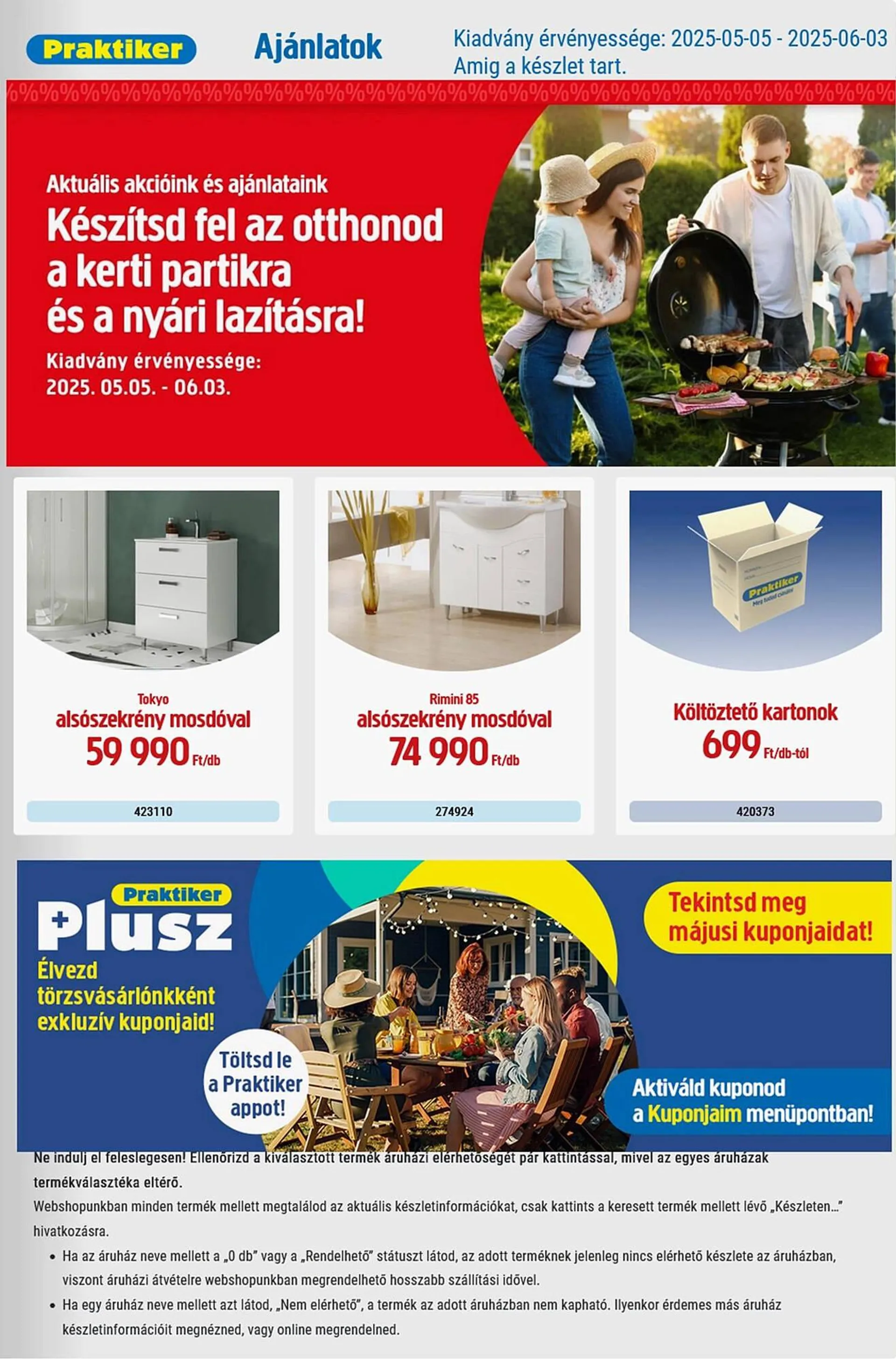 Praktiker akciós újság - 1