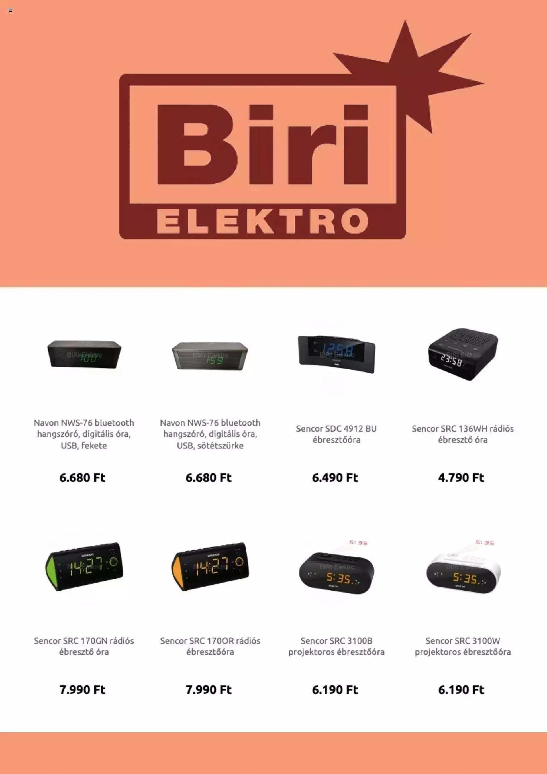 Biri Elektro - Akciós újság - 4