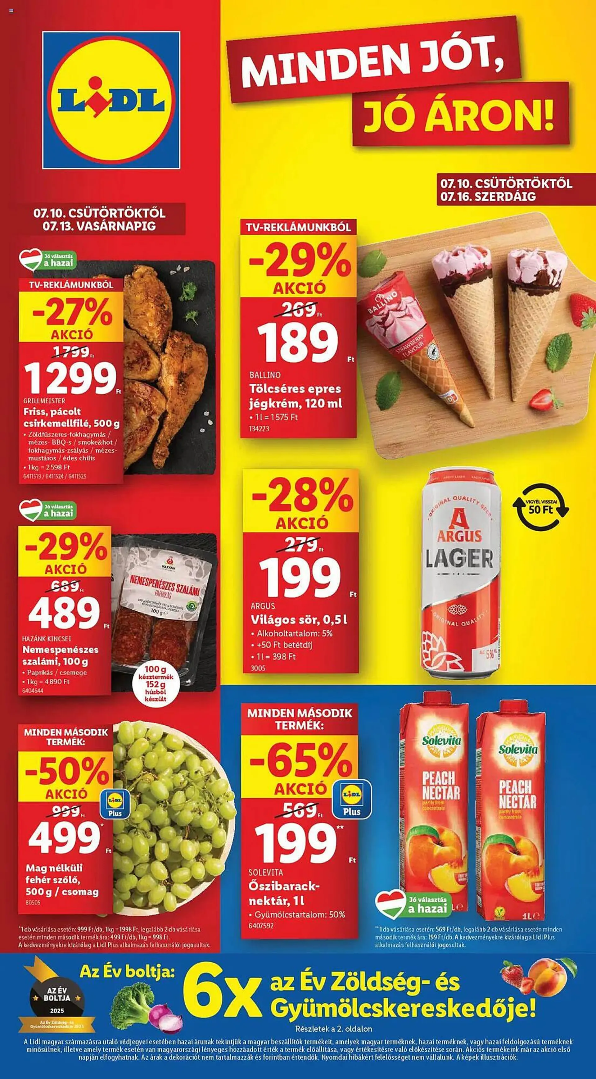 Lidl akciós újság - 1
