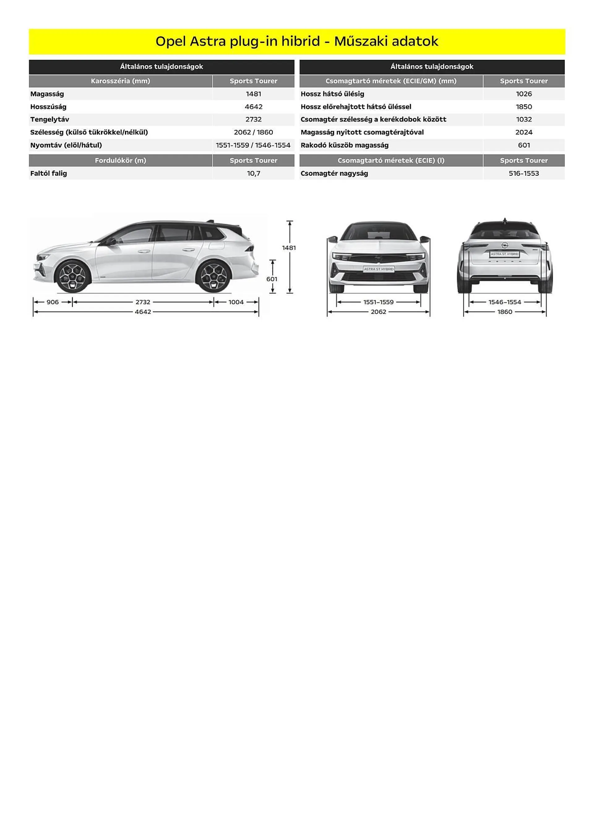 Katalógus Opel Astra Sports Tourer Hibrid akciós újság július 5.-tól december 31.-ig 2024. - Oldal 10