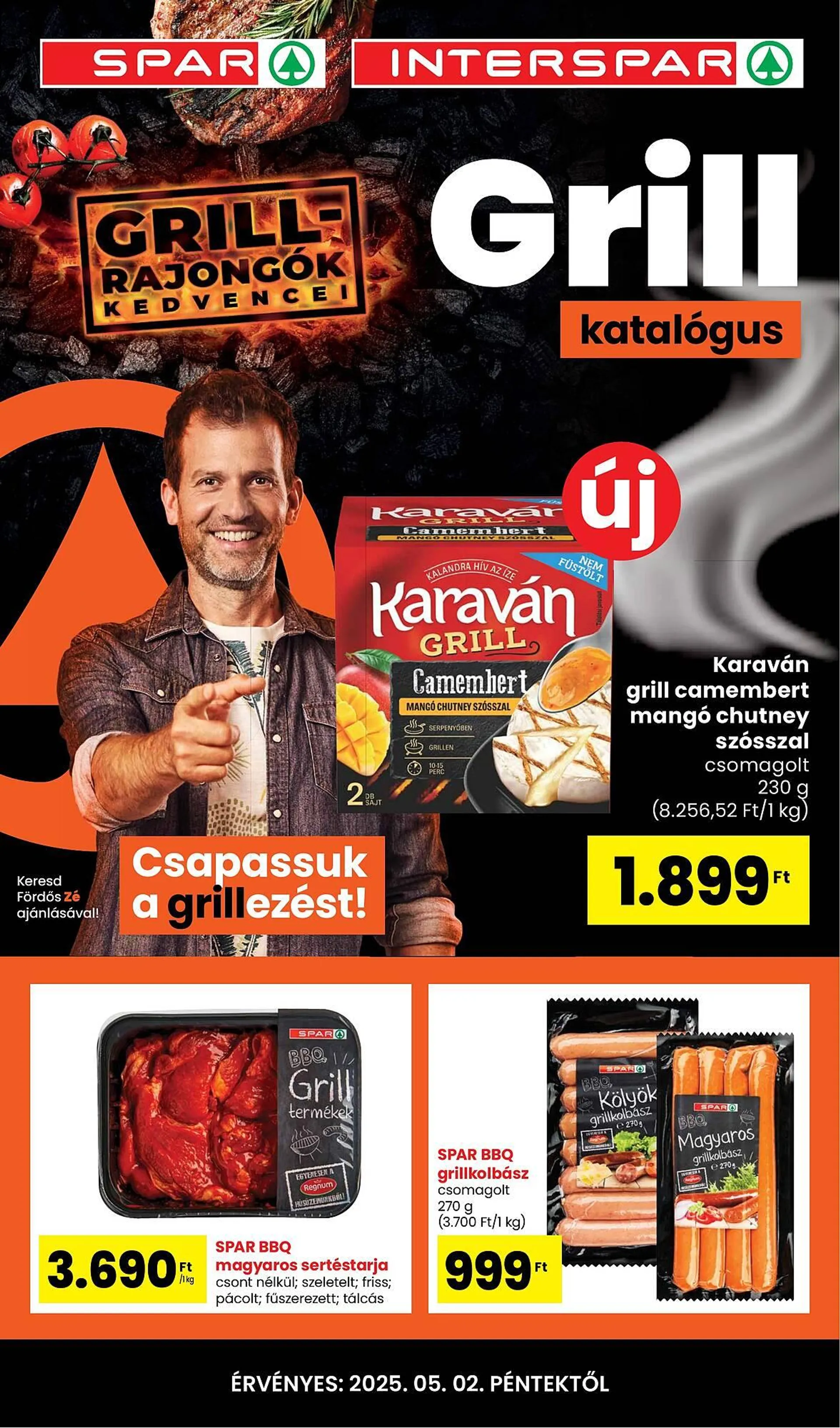 Katalógus Spar akciós újság május 2.-tól június 26.-ig 2025. - Oldal 1