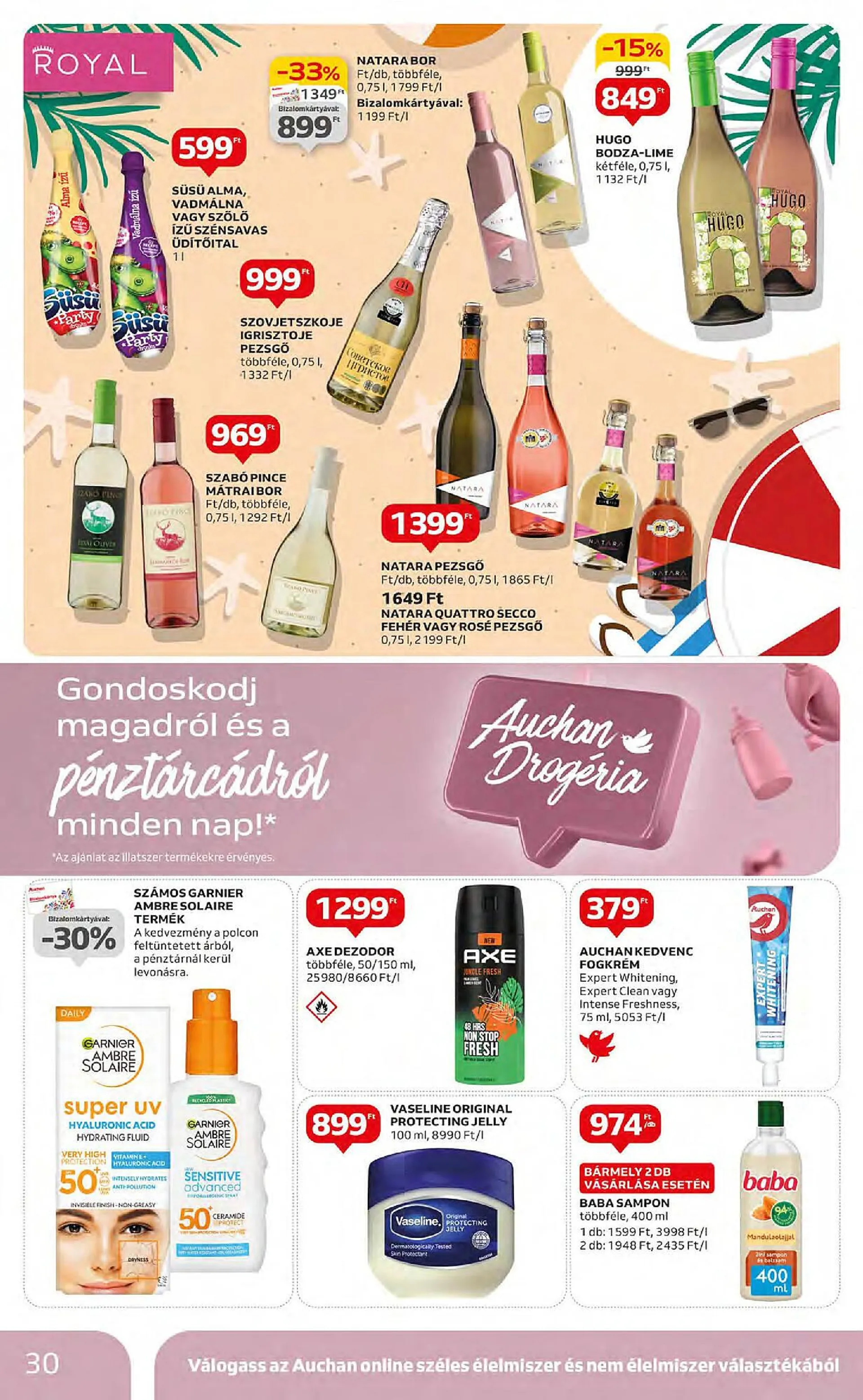 Auchan akciós újság - 30