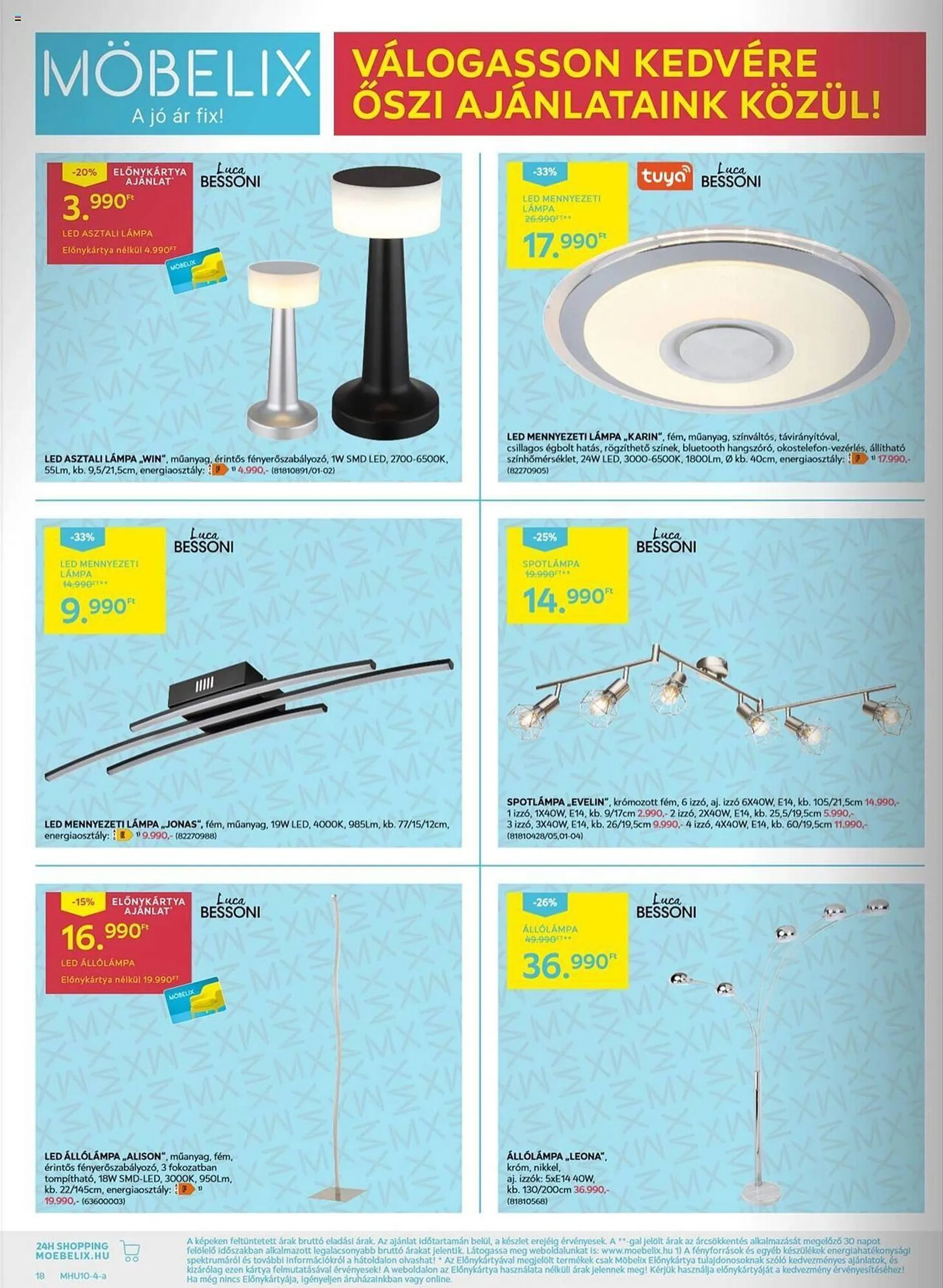 Katalógus Möbelix akciós újság szeptember 30.-tól október 13.-ig 2024. - Oldal 18