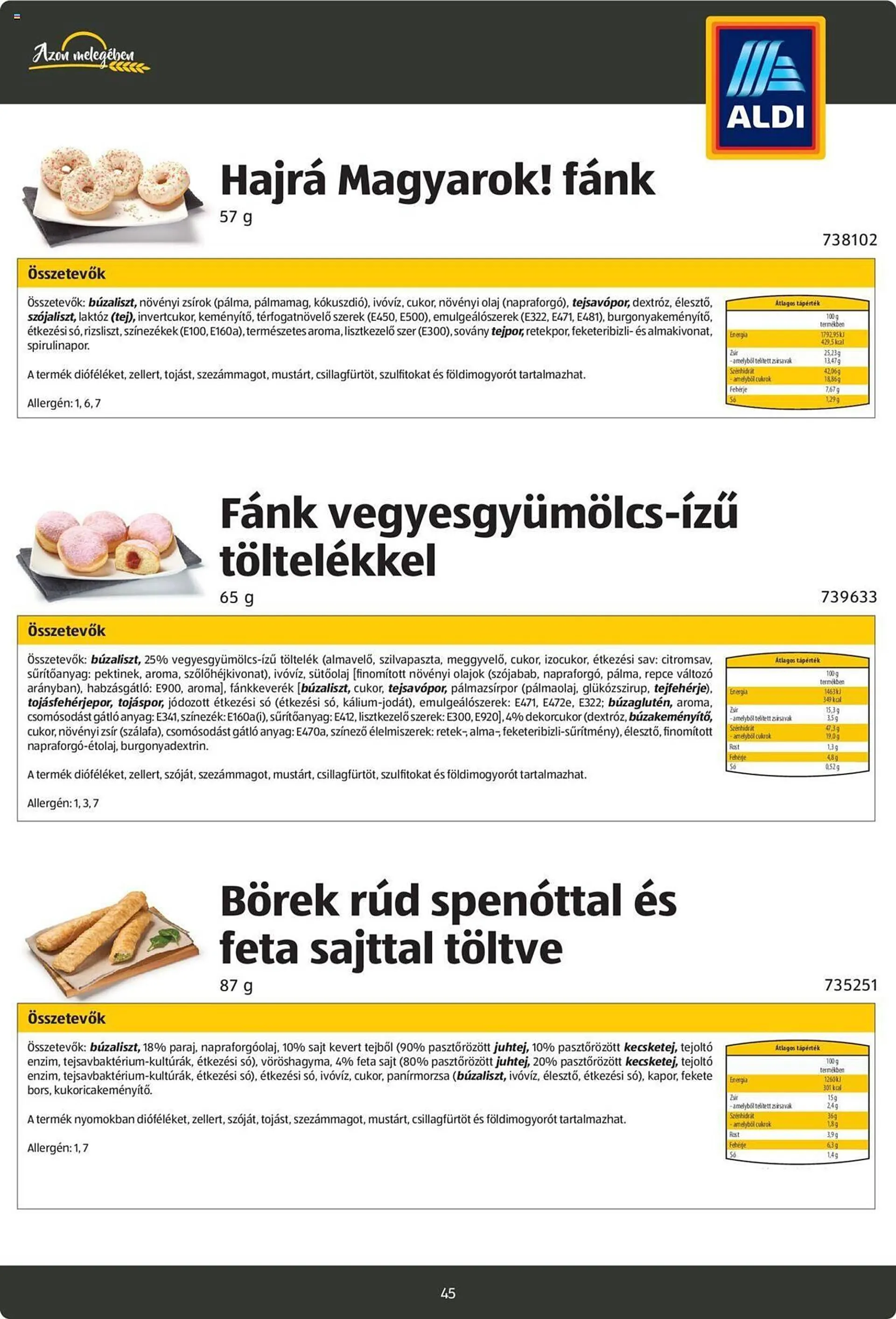 ALDI akciós újság - 45