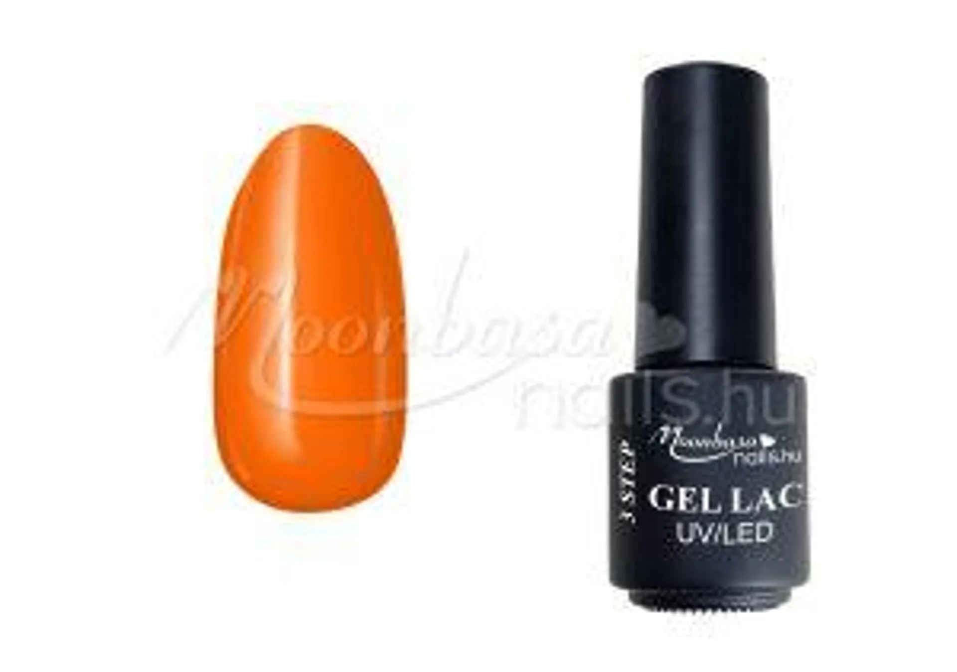 Neon narancs 3step géllakk 4ml #078