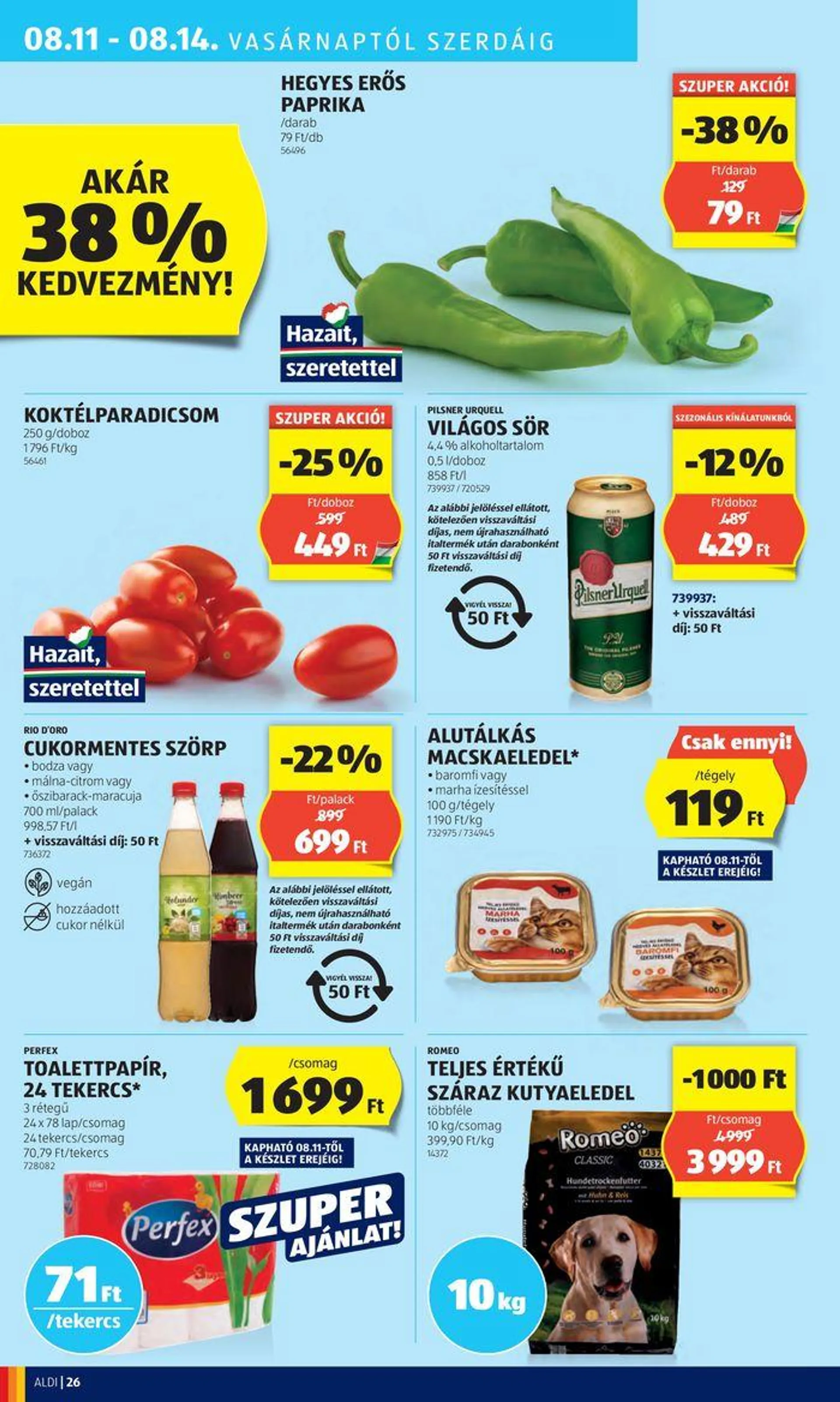 Következő Heti ALDI Akciós újság! - 30