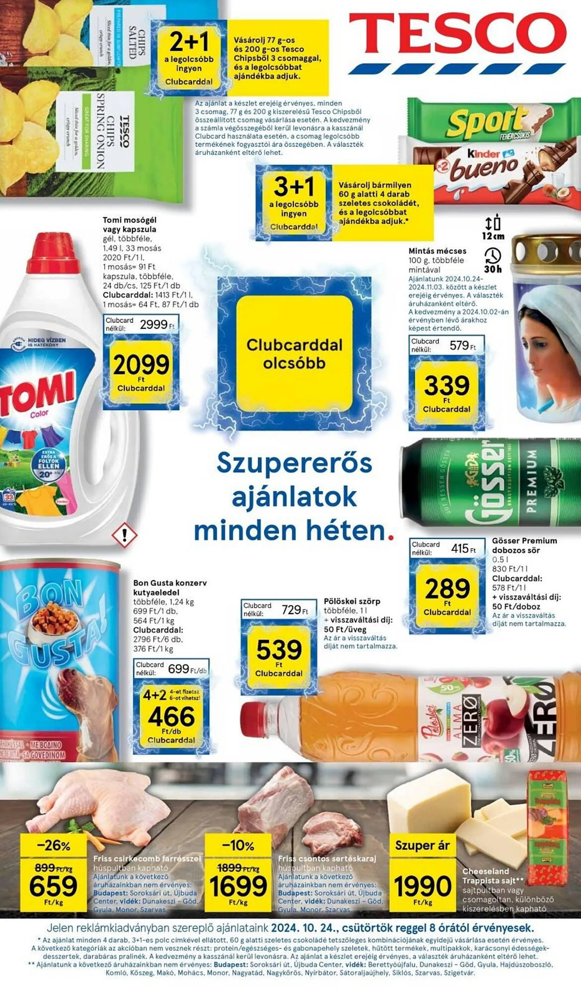 Tesco akciós újság - 1