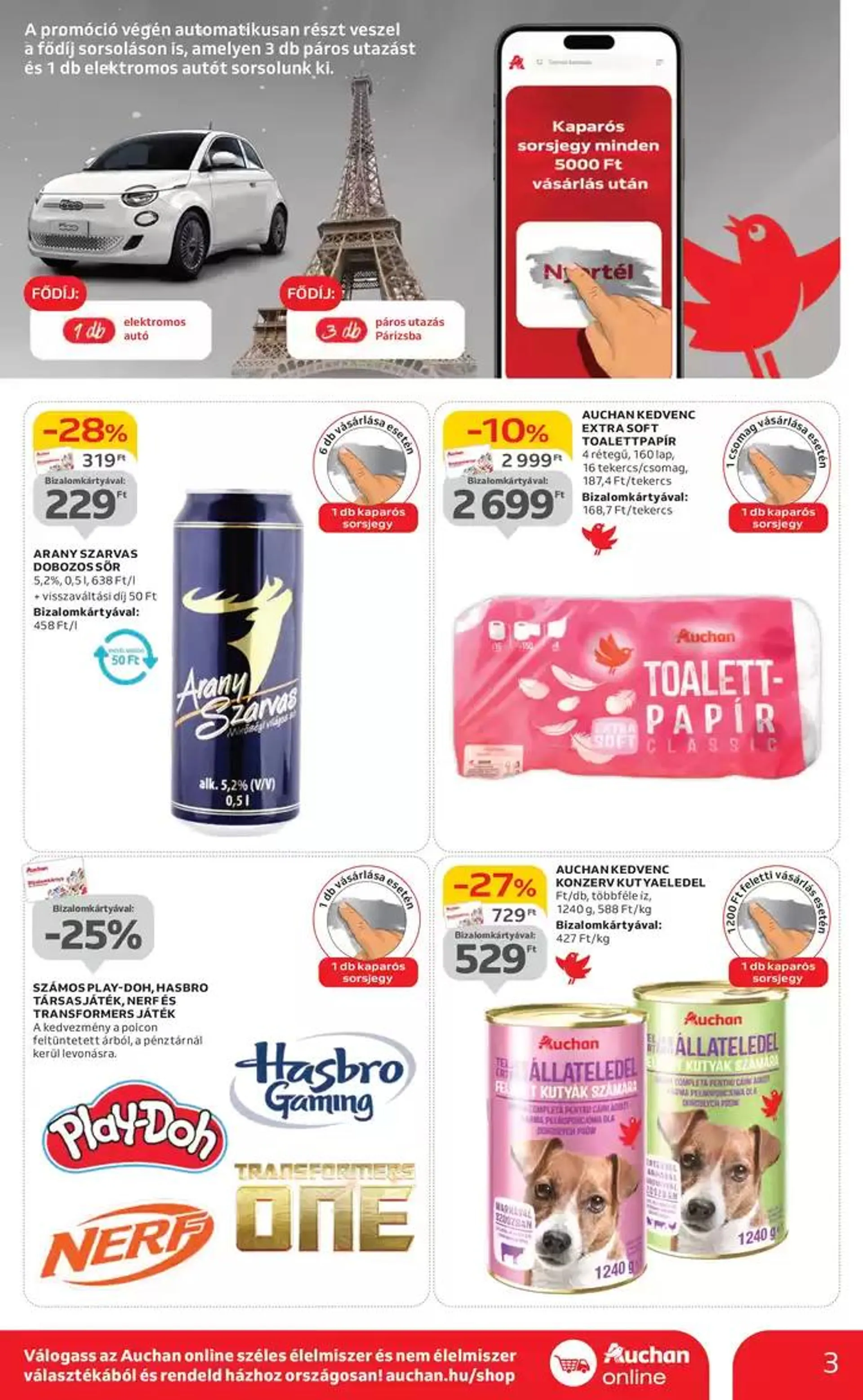 Katalógus Catalog Auchan október 21.-tól október 30.-ig 2024. - Oldal 3