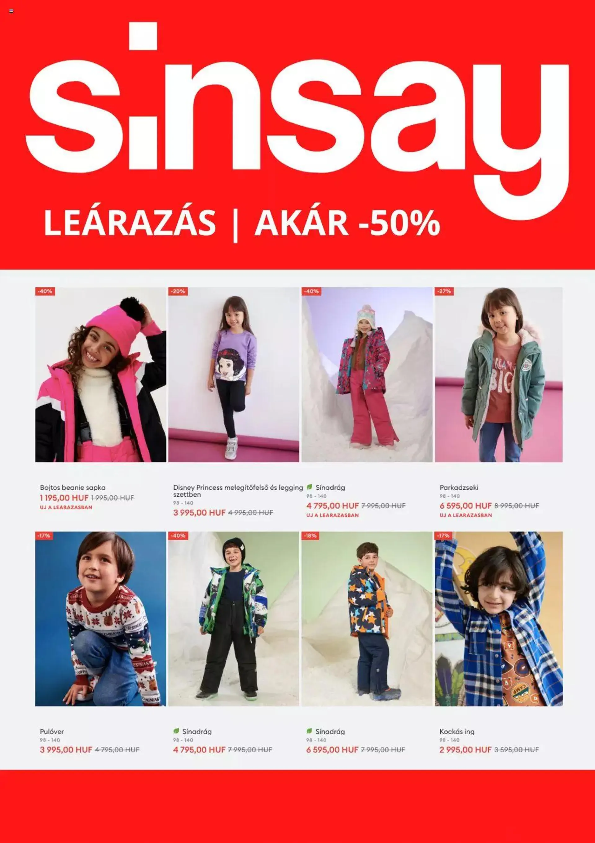 Sinsay - Akciós újság - 4