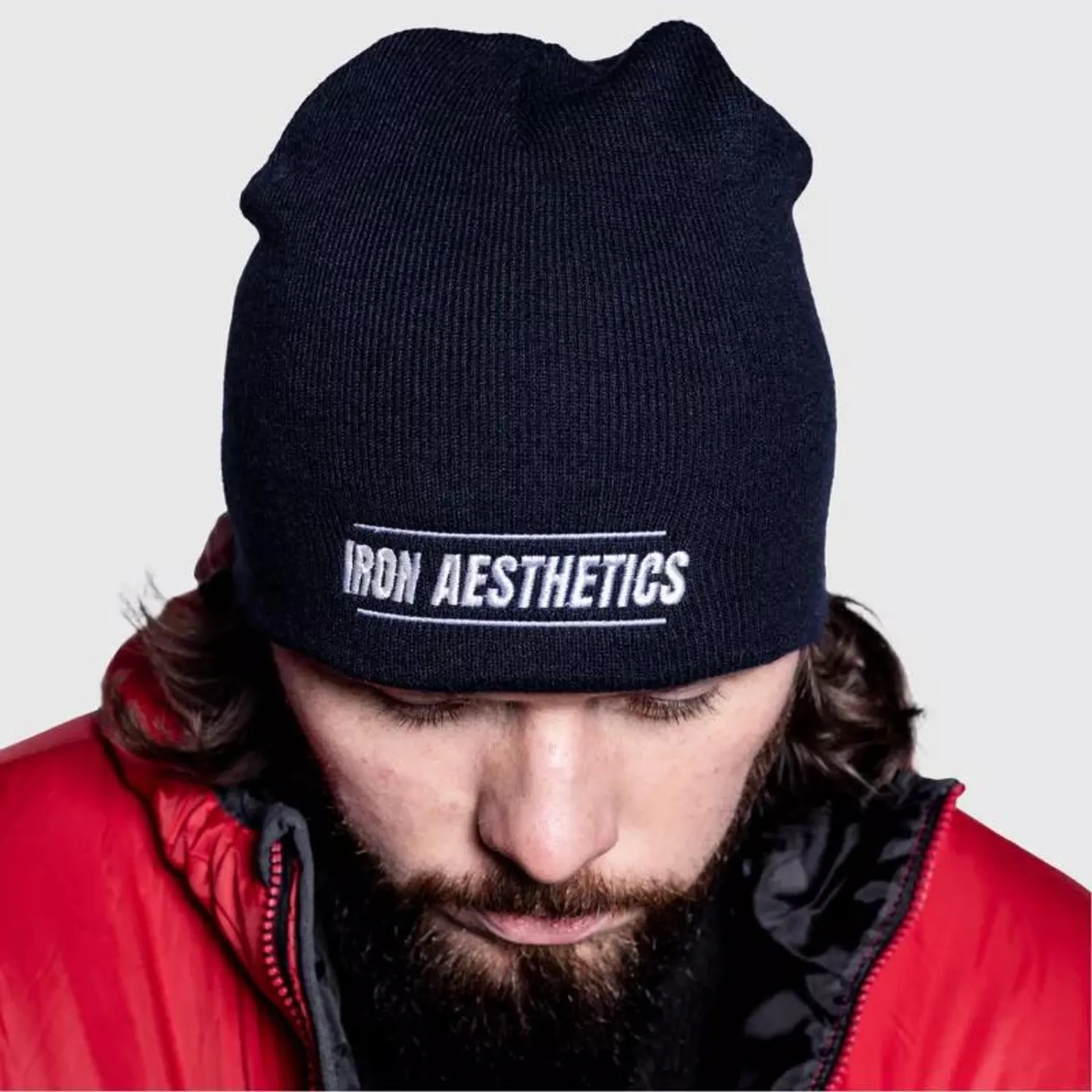 Téli sapka Iron Aesthetics Polar Beanie, navy