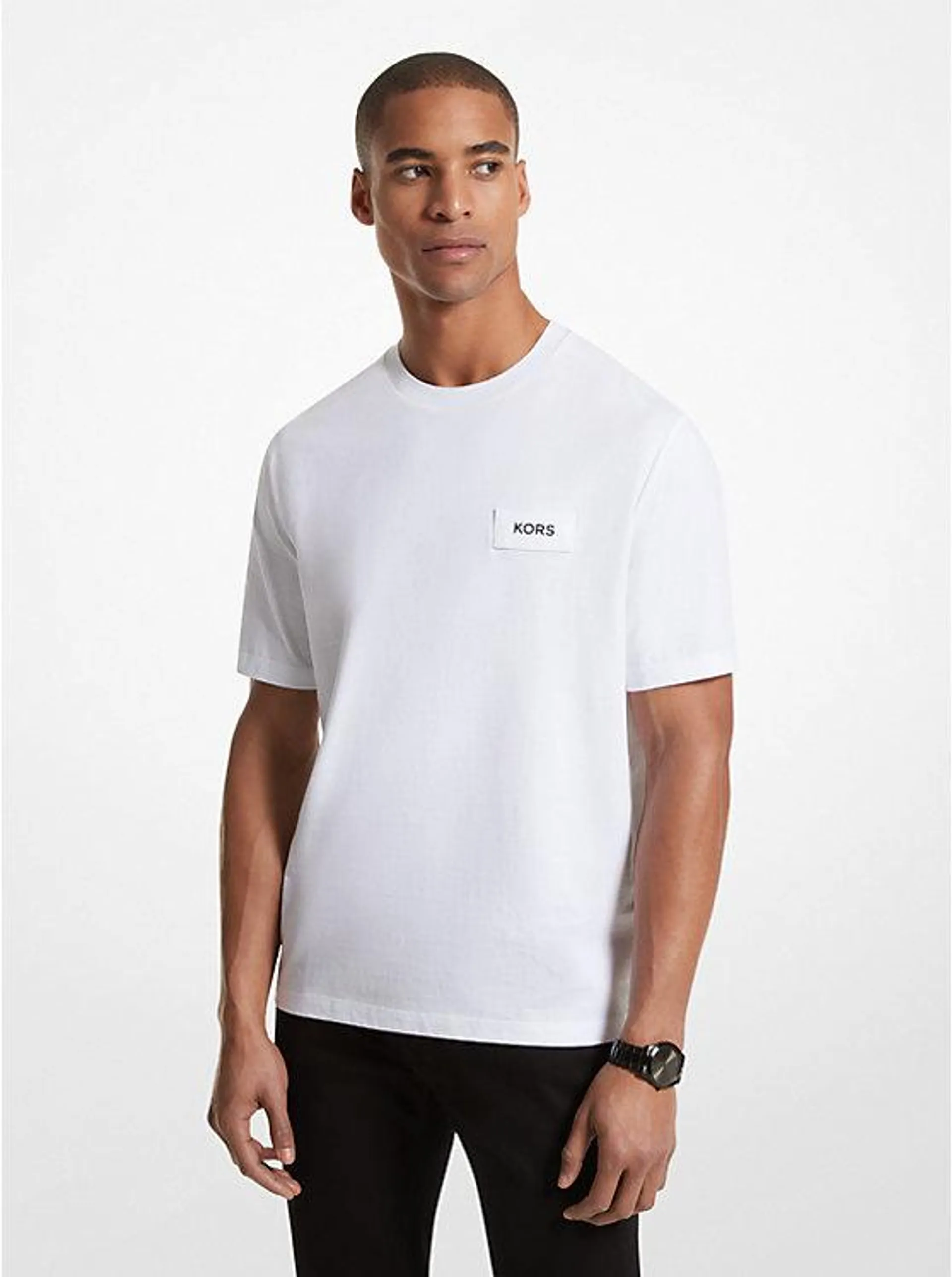 Cotton Logo Graphic T-Shirt