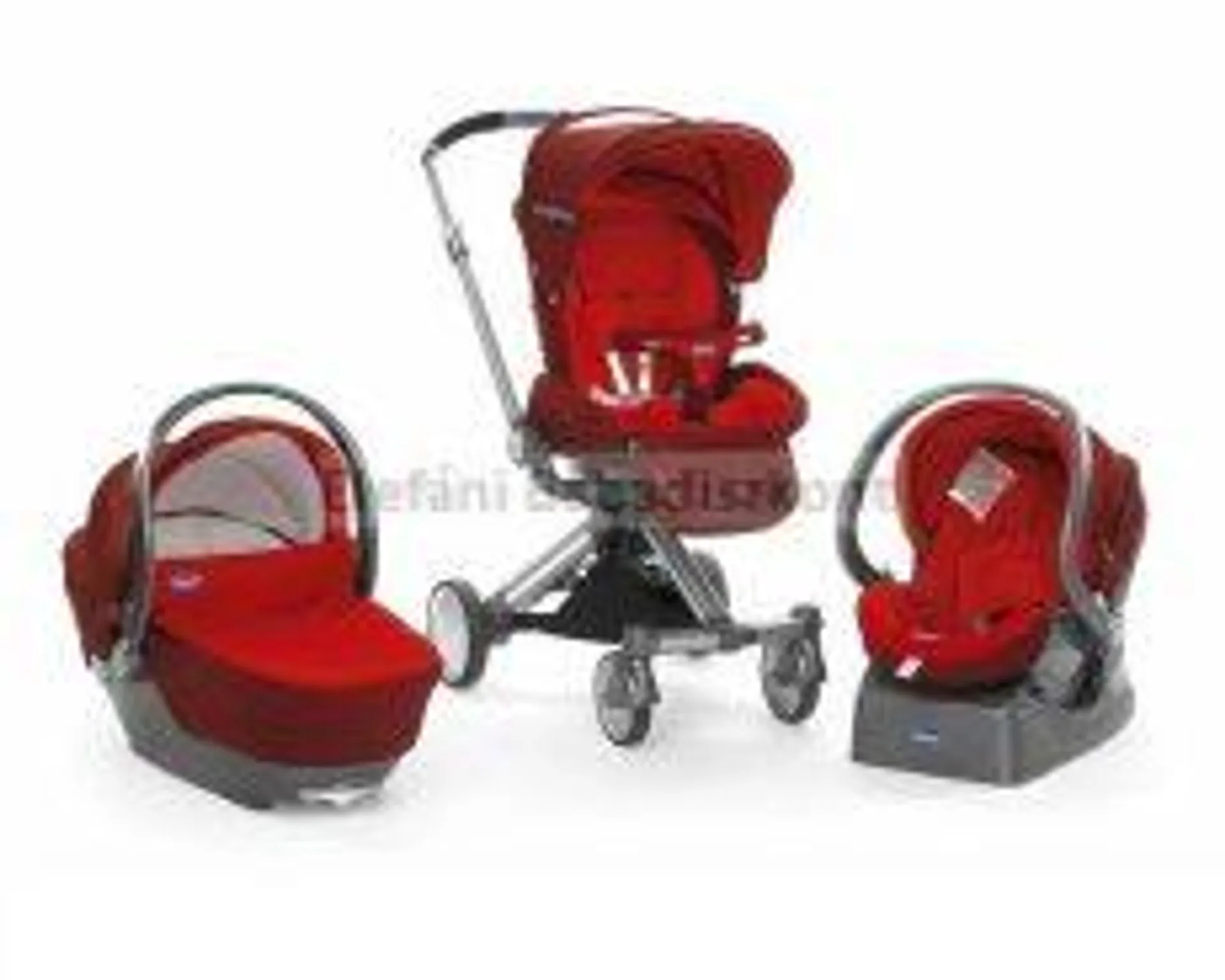 Chicco I-Move Top babakocsi szett #Red