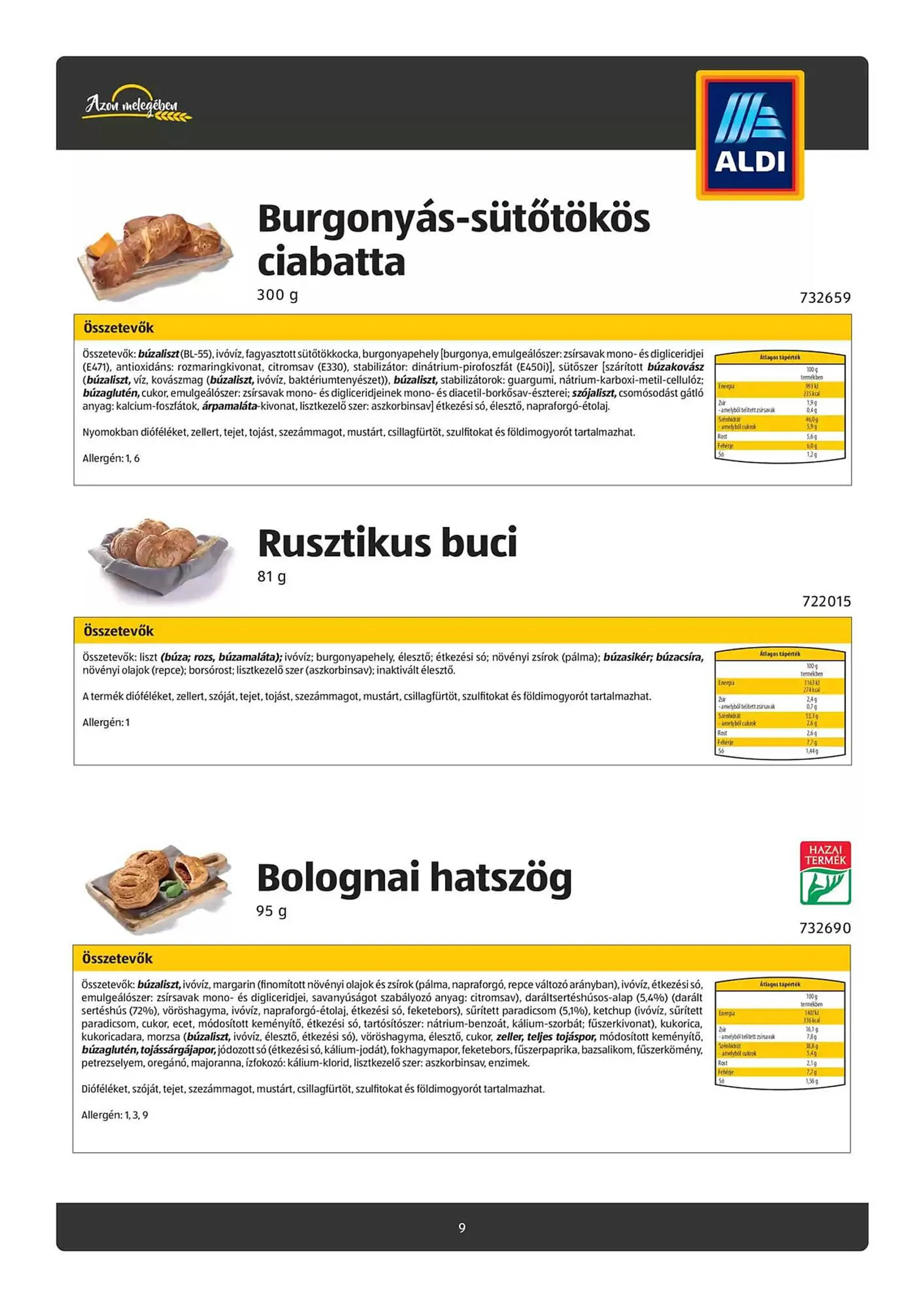 Katalógus ALDI akciós újság december 18.-tól január 1.-ig 2025. - Oldal 9