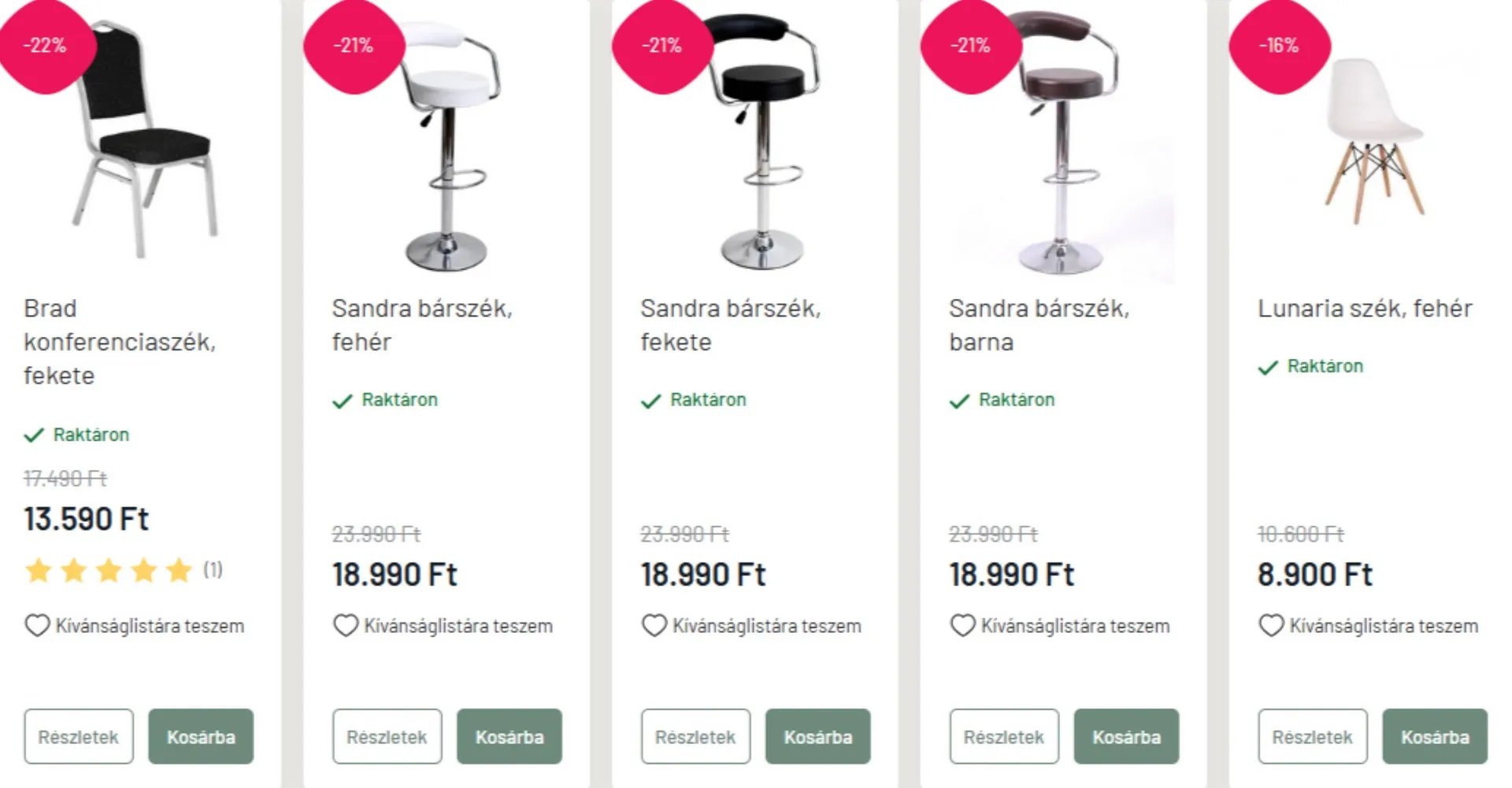 Bútorok Webshop akciós újság - 1