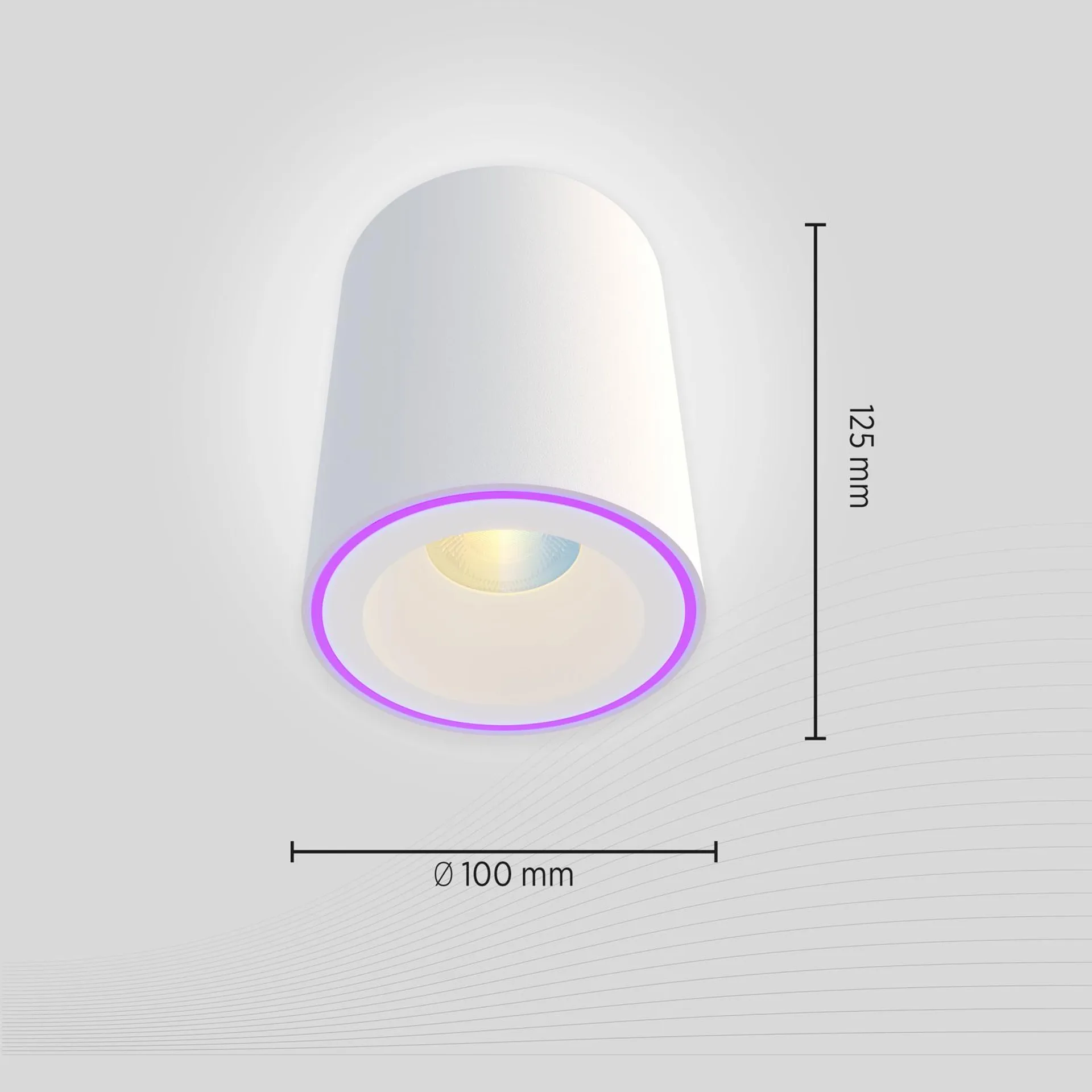 Calex Smart Halo Spot LED spotlámpa, fehér