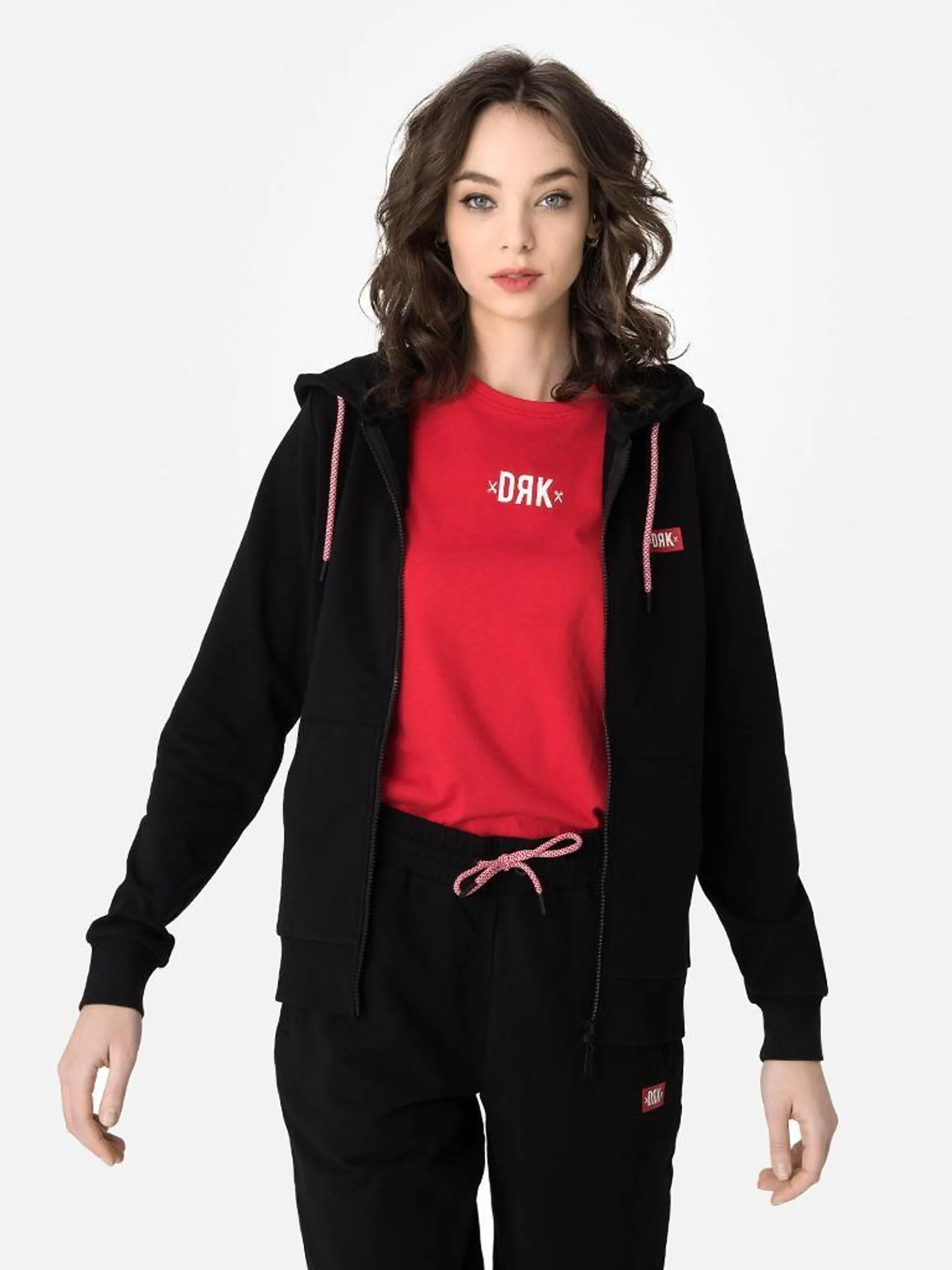 BIANCA ZIPPED HOODIE WOMEN