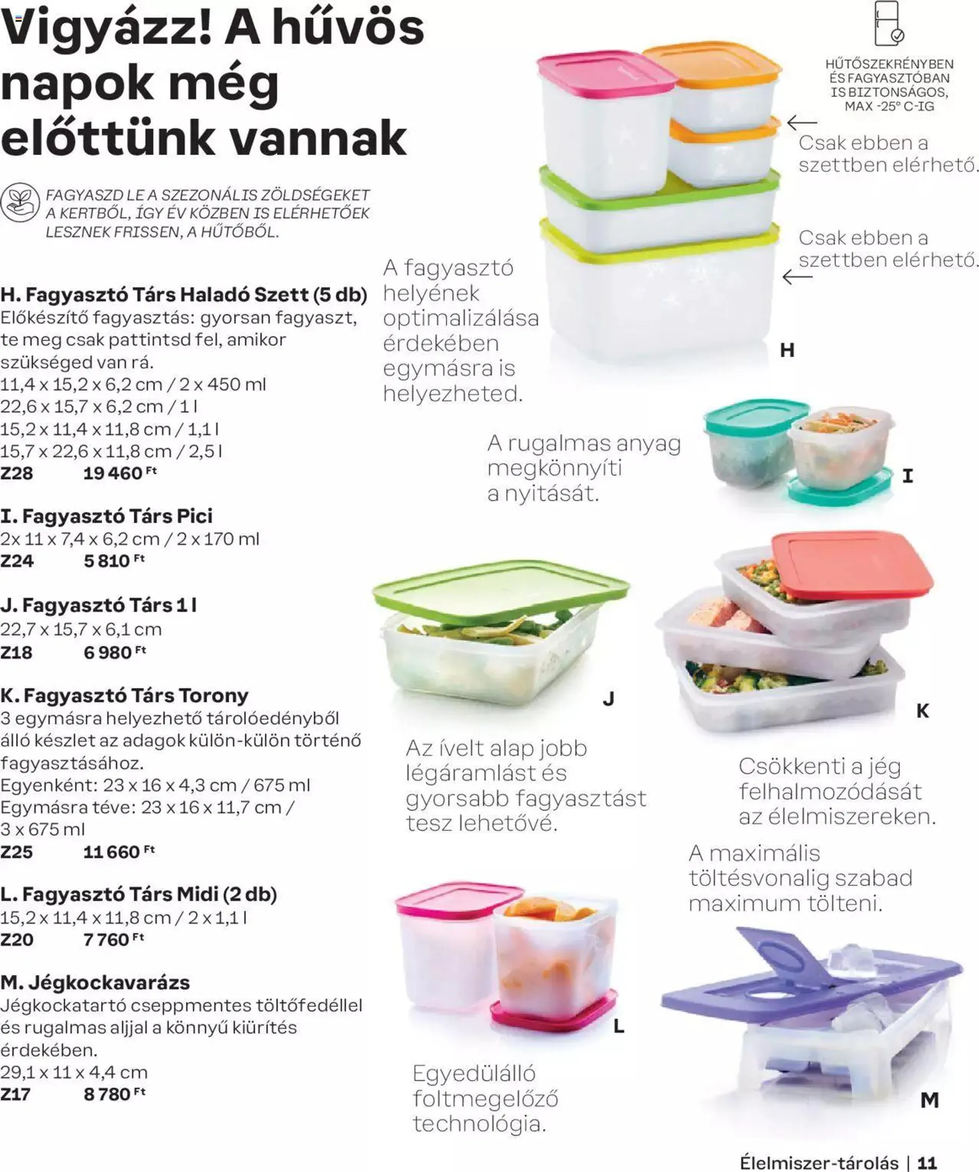 Katalógus Tupperware - Tavaszi-nyári katalógus március 1.-tól december 31.-ig 2024. - Oldal 11