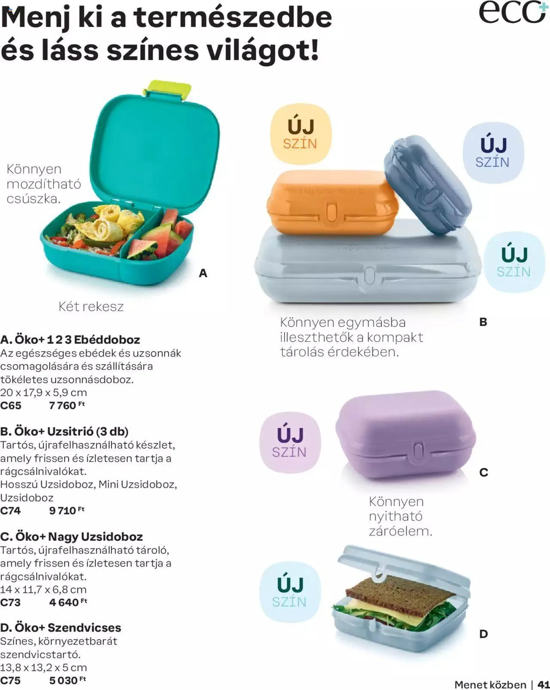 Katalógus Tupperware - Tavaszi-nyári katalógus március 1.-tól december 31.-ig 2024. - Oldal 41