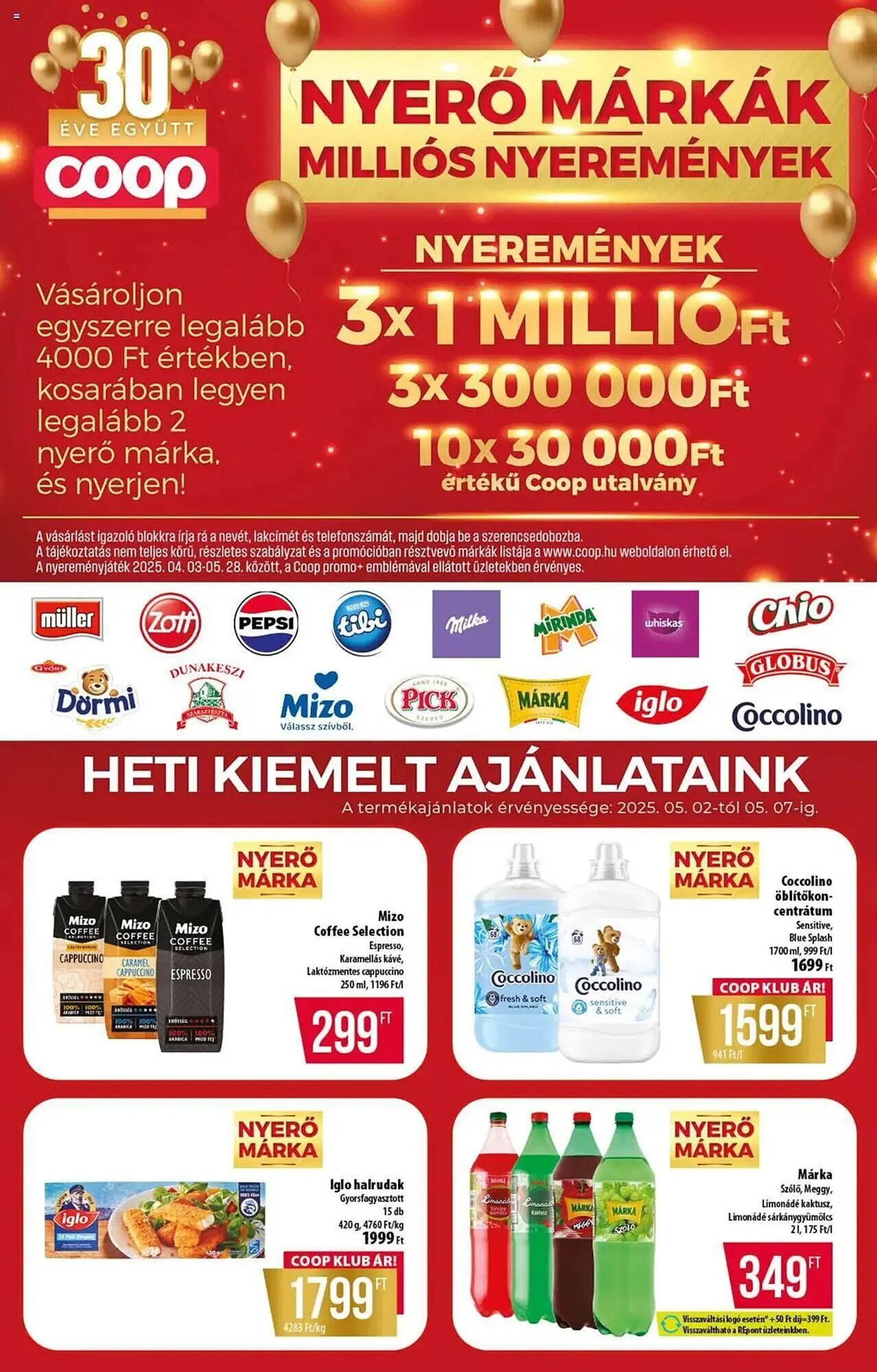 Coop akciós újság - 1