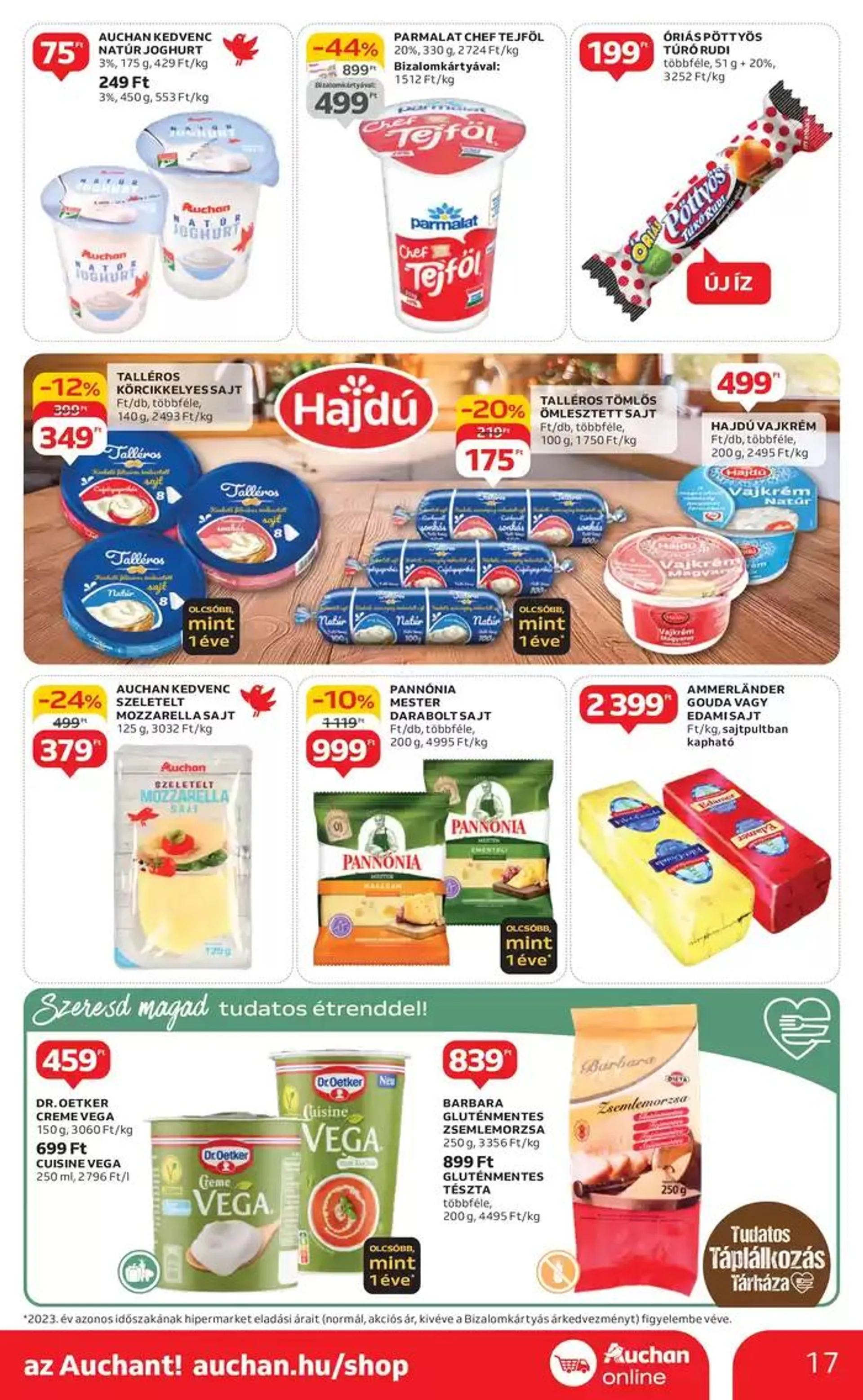 Katalógus Catalog Auchan szeptember 23.-tól október 2.-ig 2024. - Oldal 17