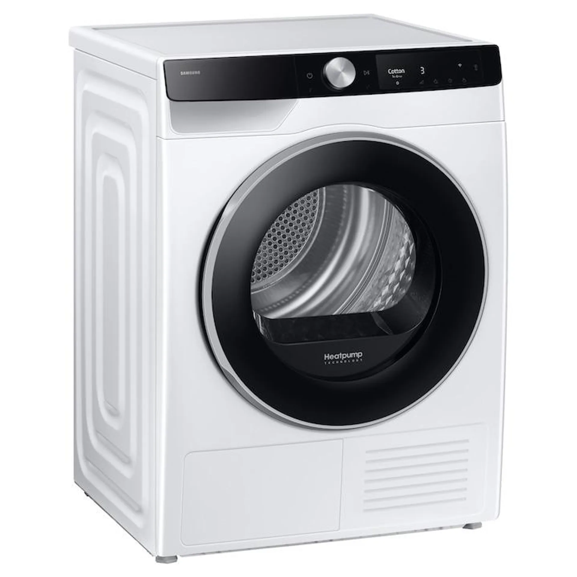 Samsung DV90T6240LKS6 szárítógép, 9 kg, OptimalDry, Air Wash, A energiaosztály, fehér