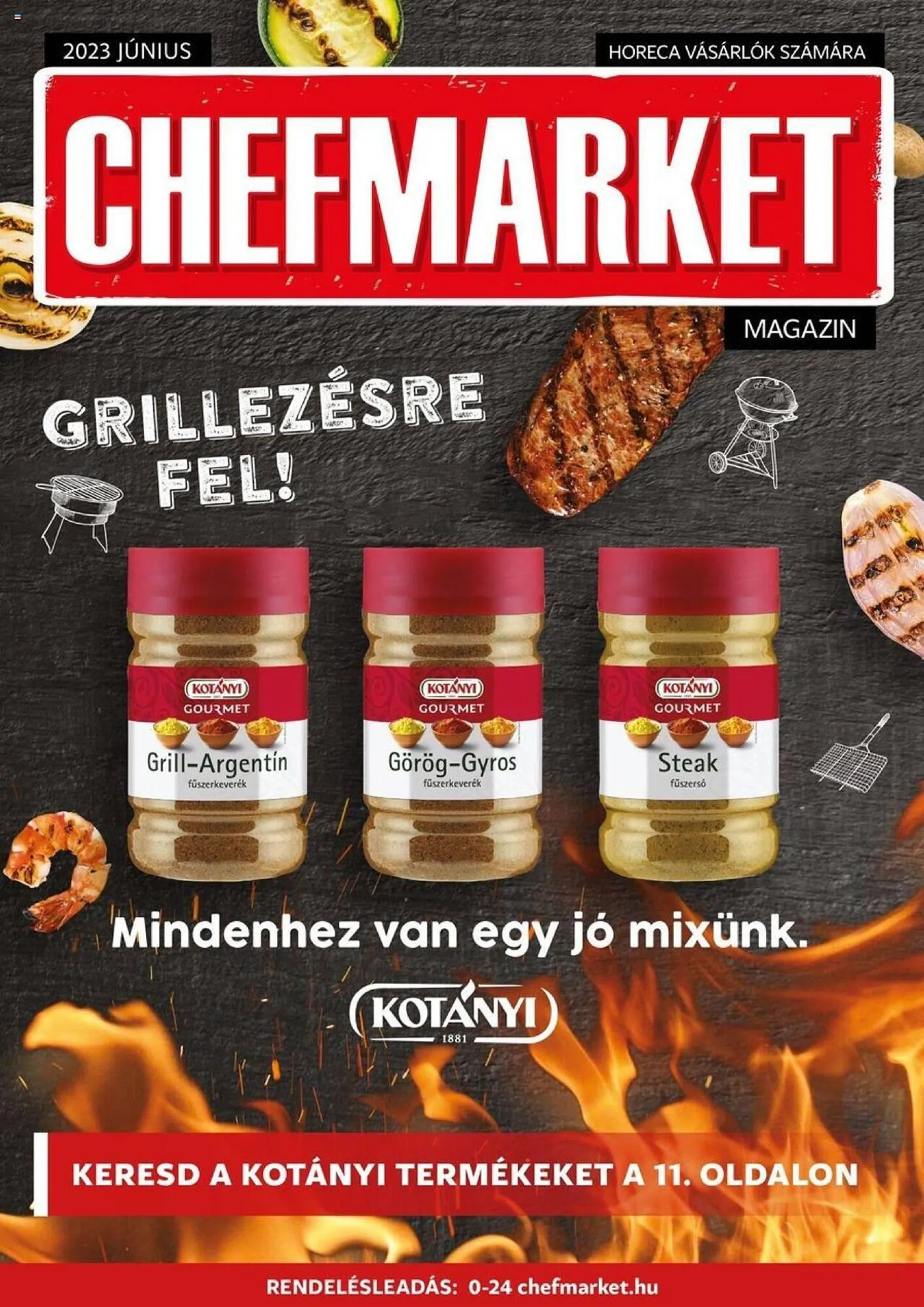 Chef Market akciós újság - 1