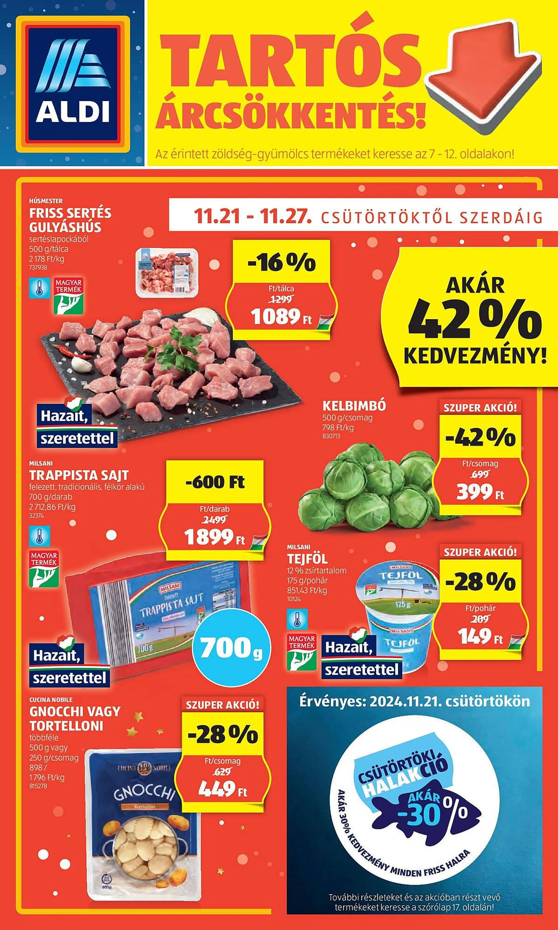 ALDI akciós újság - 1