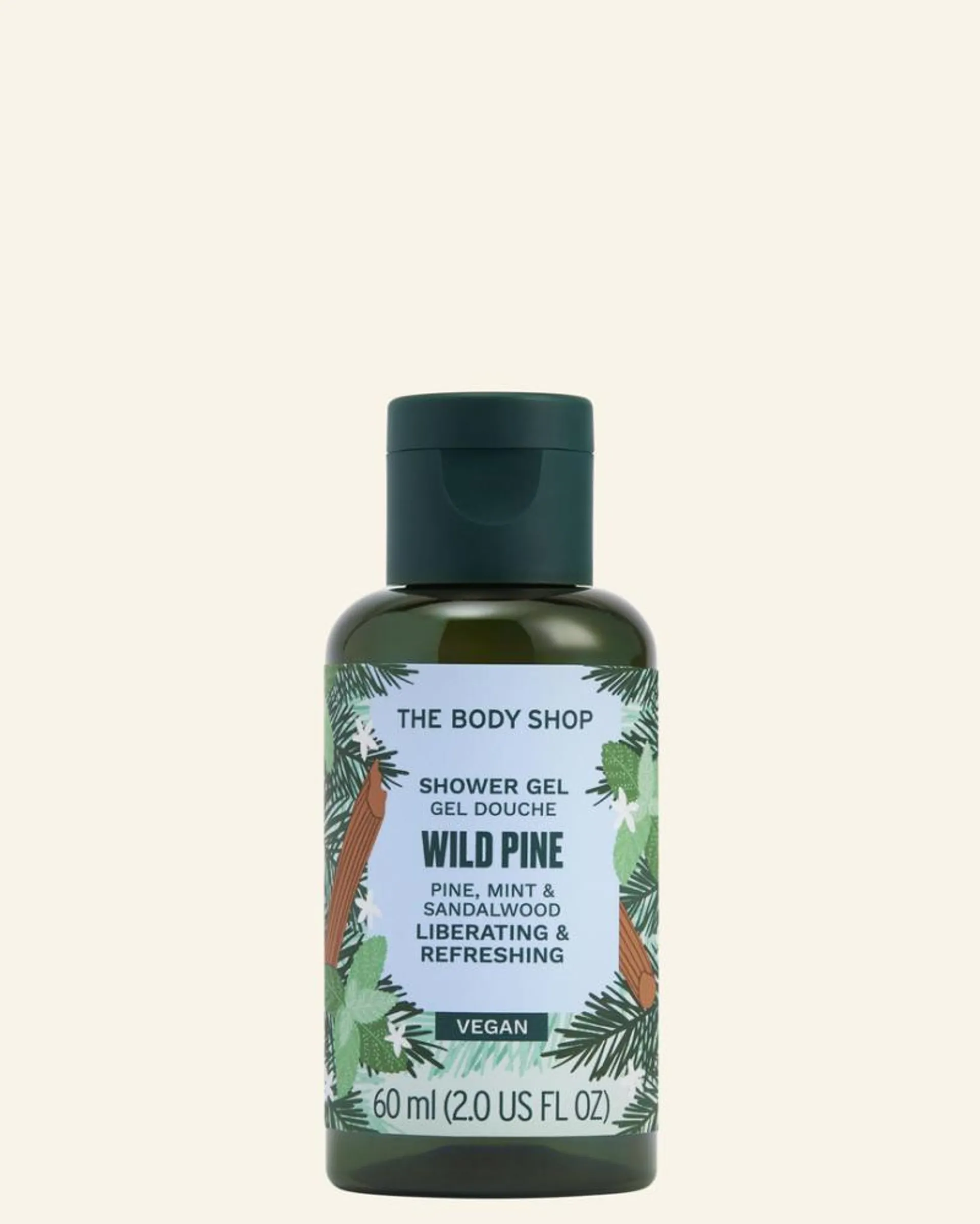 Wild Pine tusfürdő 60 ml