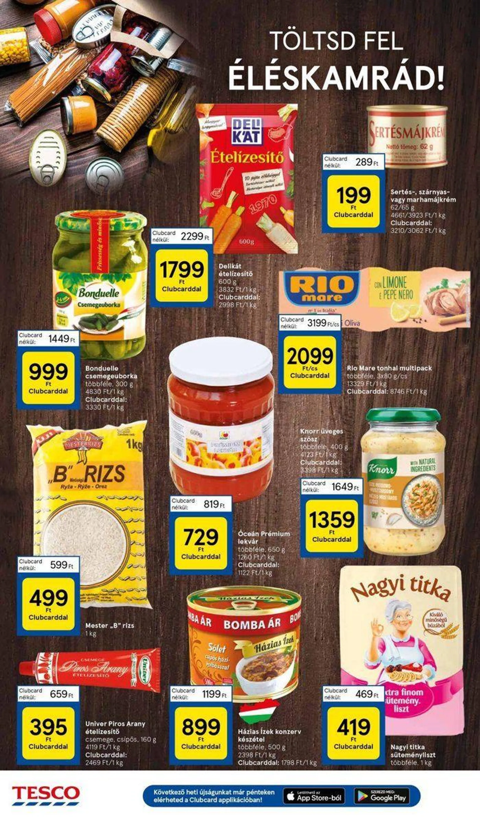 Tesco Katalógus - hipermarket - következő hét - 12