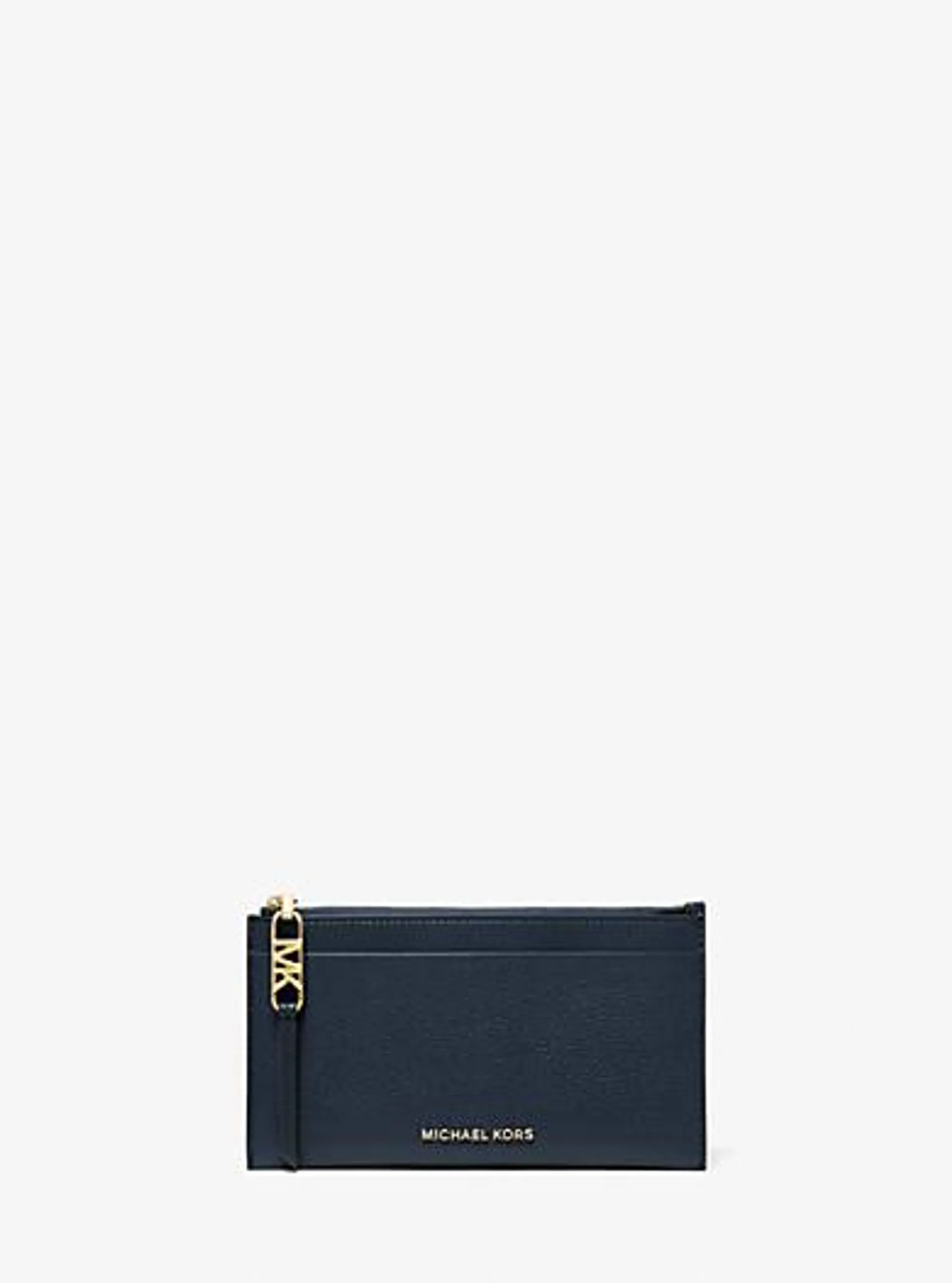 Empire Large Pebbled Leather Card Case