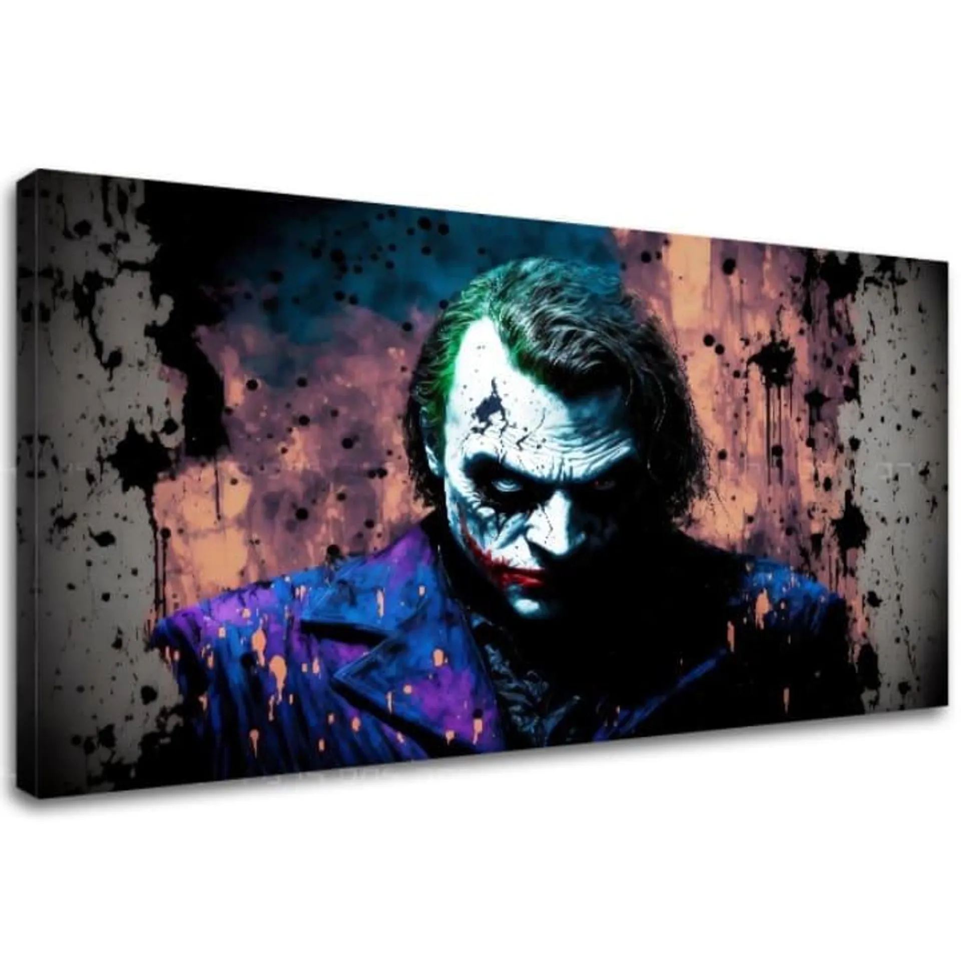 Design dekoráció vásznon Joker sorsdöntő játéka | különböző méretek