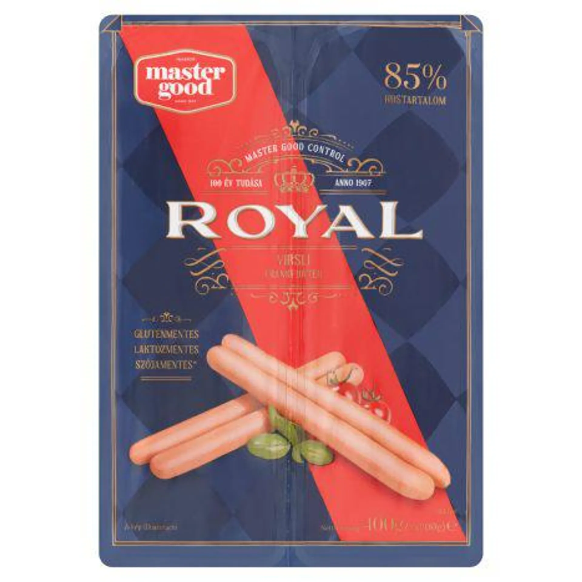 Sága Royal füstölt sertésvirsli 2 x 200 g (400 g)