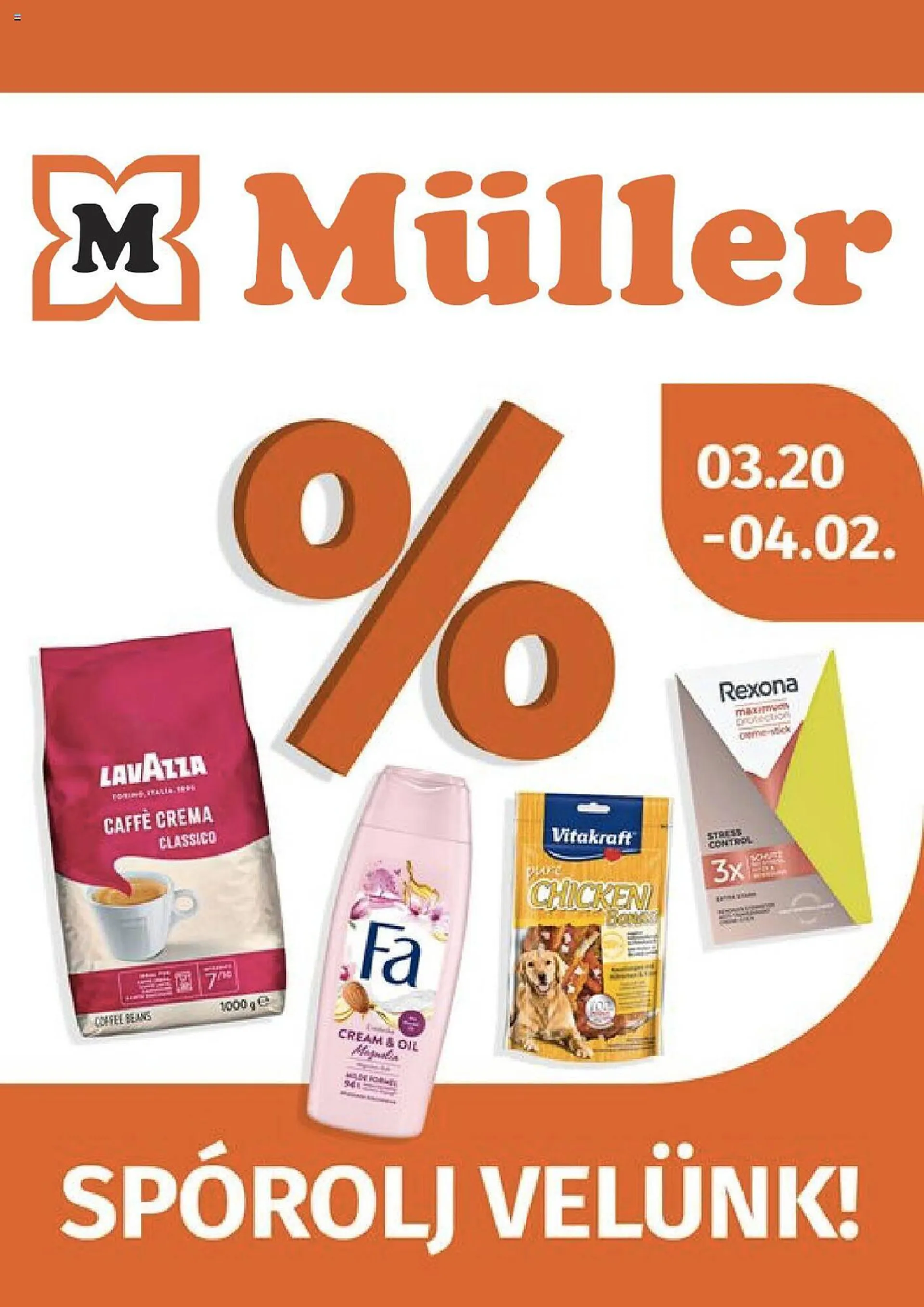 Müller akciós újság - 1