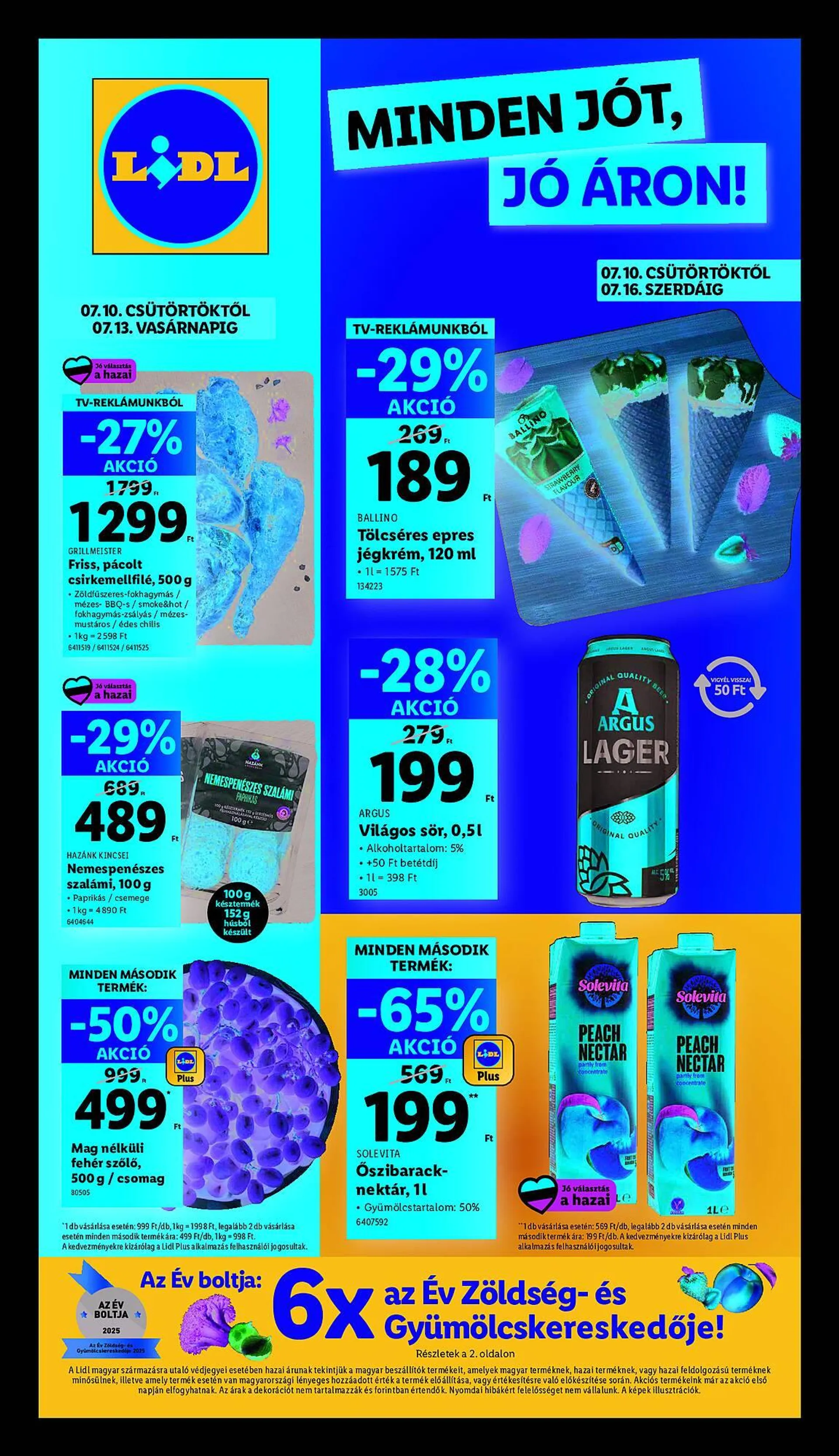 Lidl akciós újság - 1