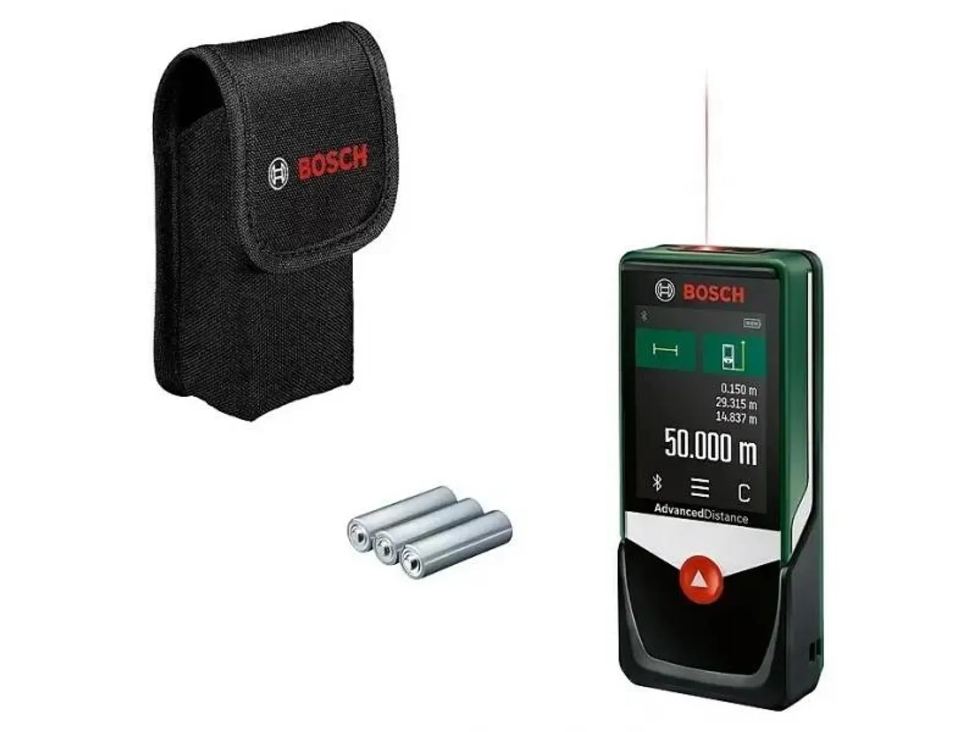 BOSCH UNIVERSALDISTANCE 50 C - lézeres távolságmérő