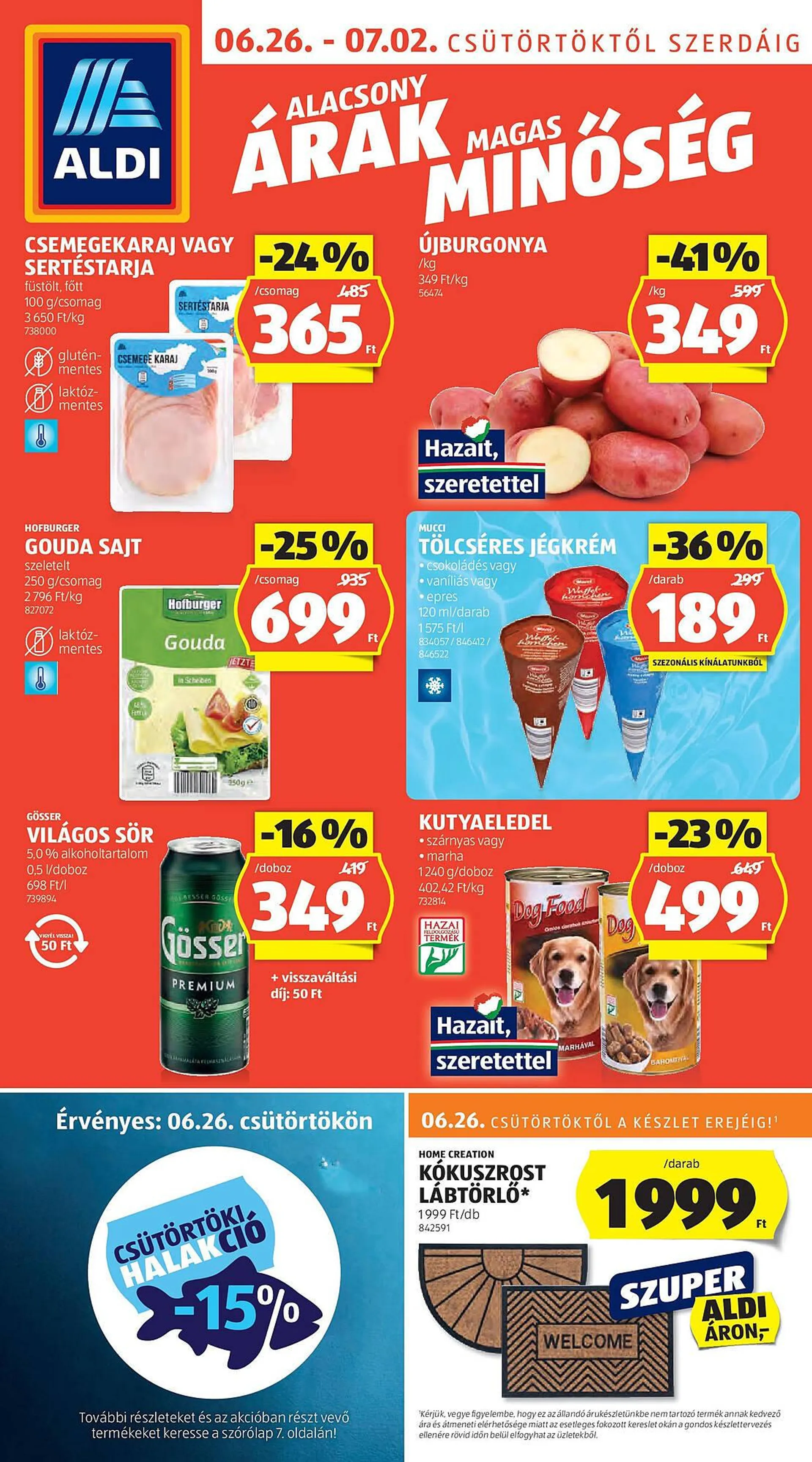 ALDI akciós újság - 1