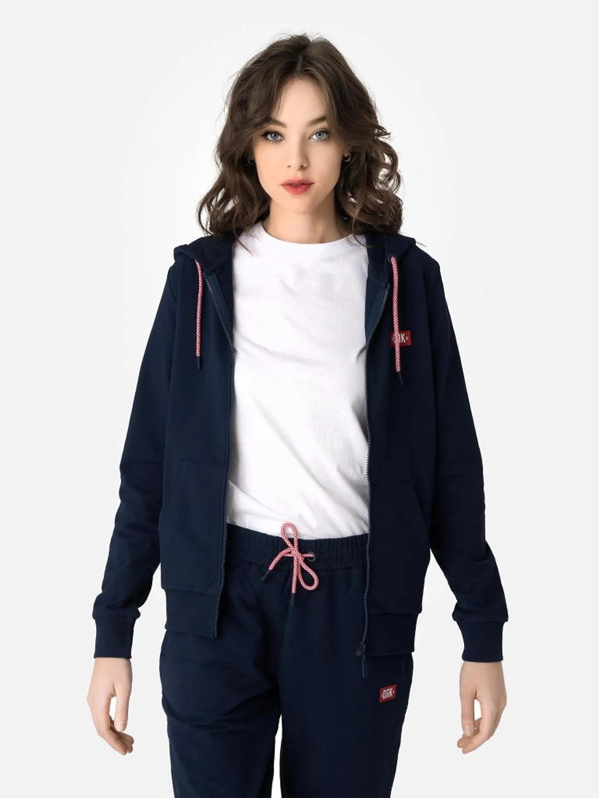 BIANCA ZIPPED HOODIE WOMEN