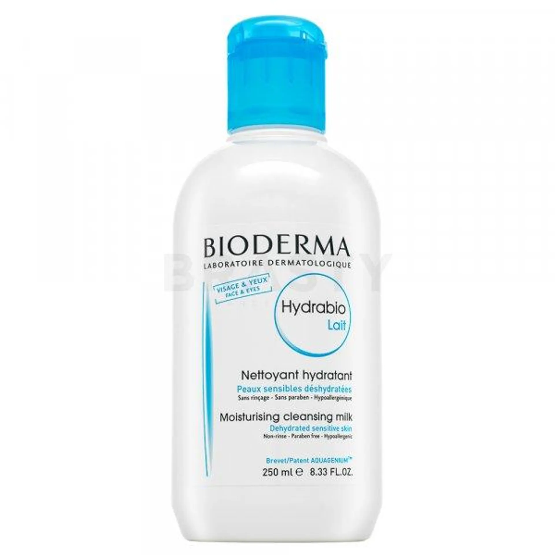 Bioderma Hydrabio Lait Moisturising Cleansing Milk tisztító tej hidratáló hatású 250 ml