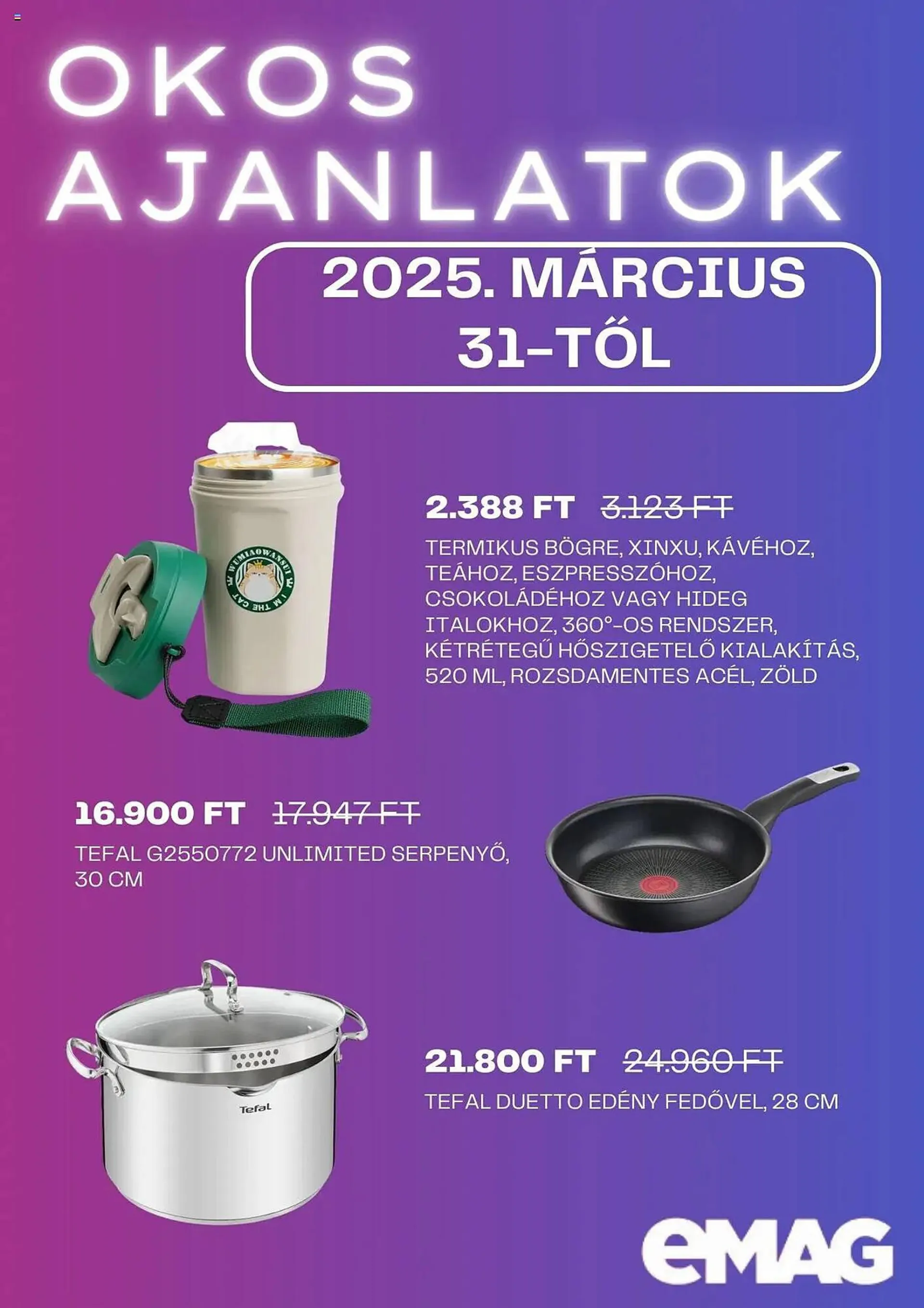 Katalógus eMAG akciós újság március 31.-tól április 30.-ig 2025. - Oldal 5