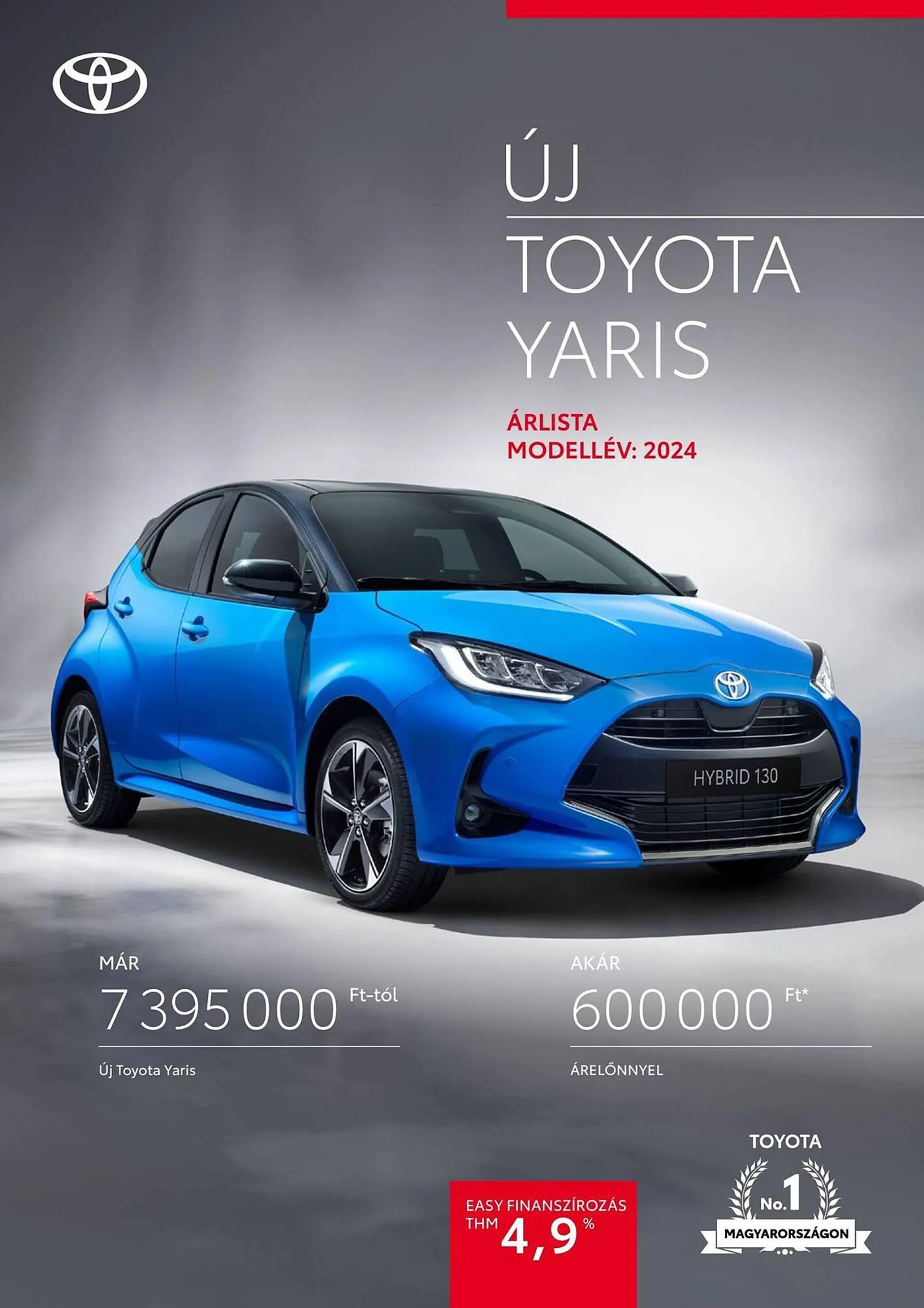 Toyota Yaris akciós újság - december 11. december 9. 2024.