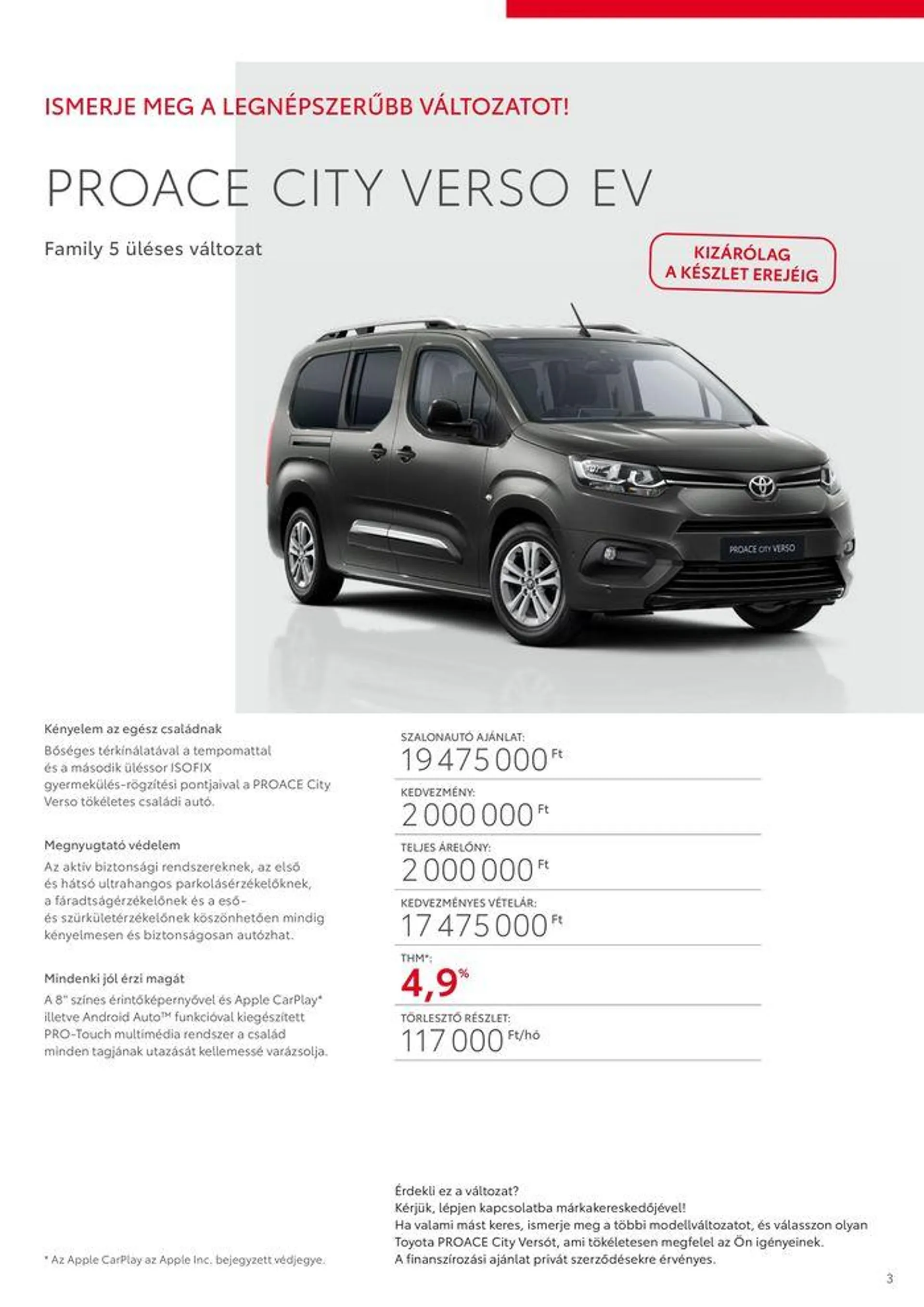 Katalógus Toyota Proace City Verso EV_ november 17.-tól november 17.-ig 2024. - Oldal 3