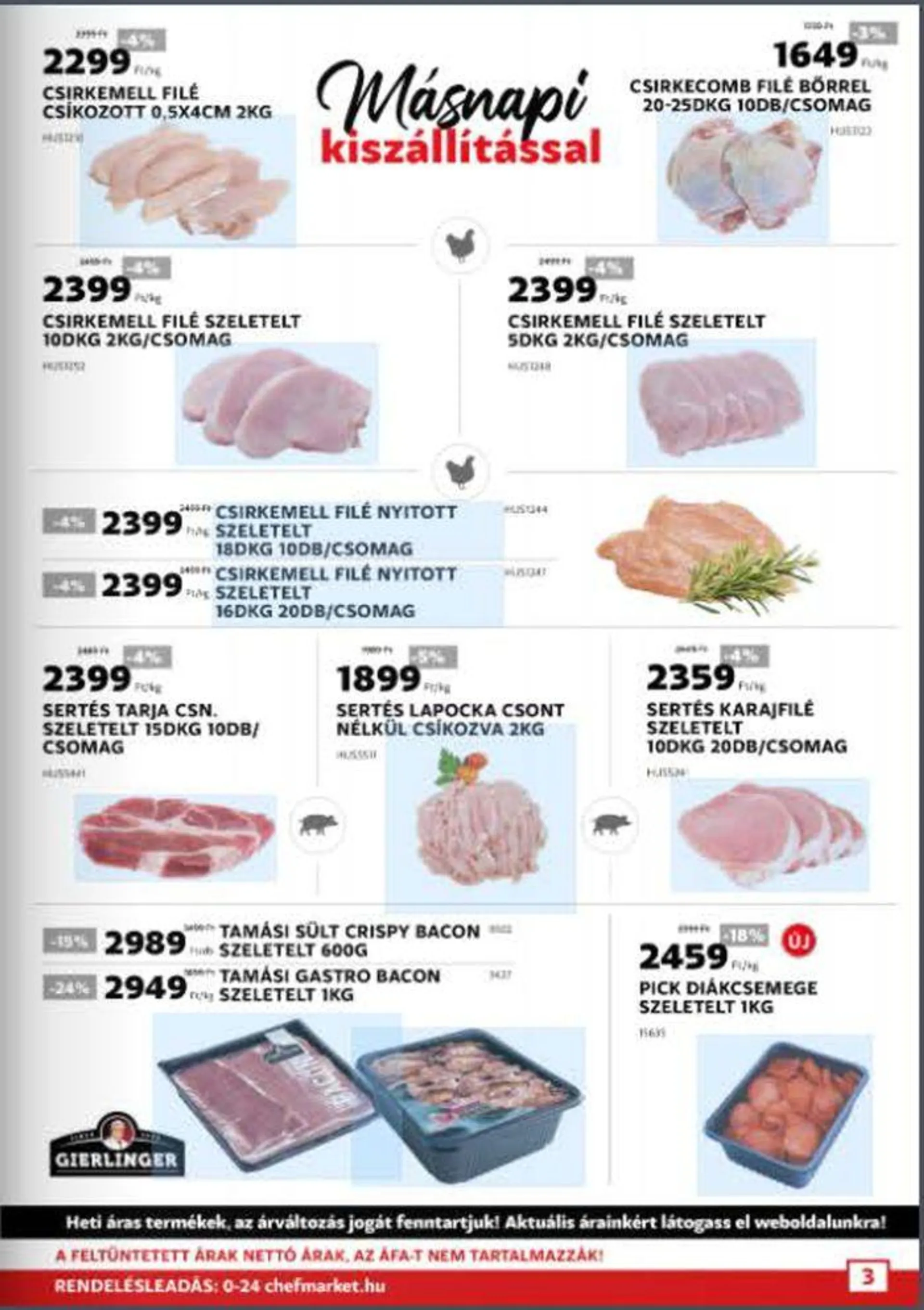 Katalógus Chef Market Szeptember szeptember 2.-tól szeptember 30.-ig 2024. - Oldal 3