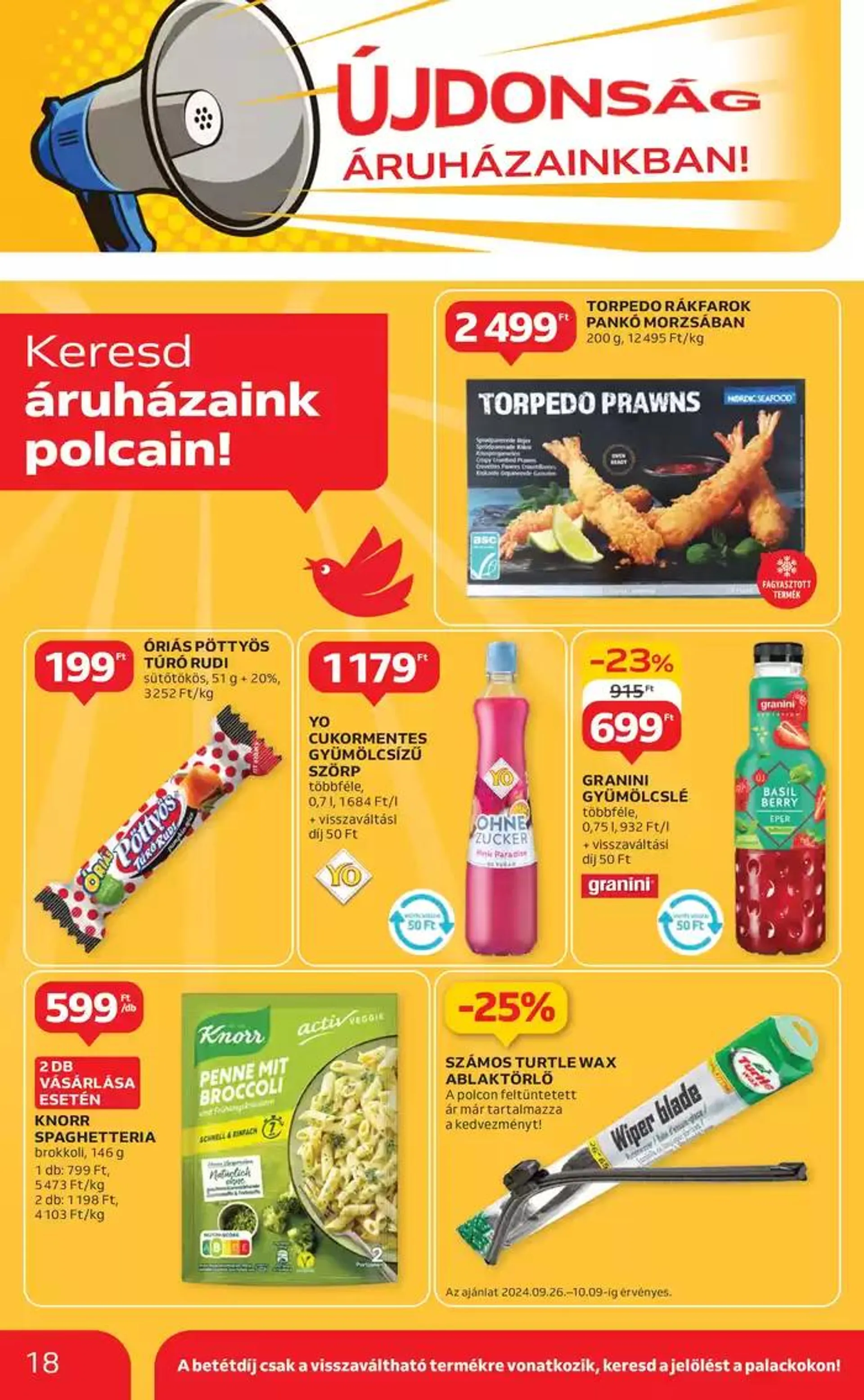 Katalógus Catalog Auchan szeptember 23.-tól október 2.-ig 2024. - Oldal 18