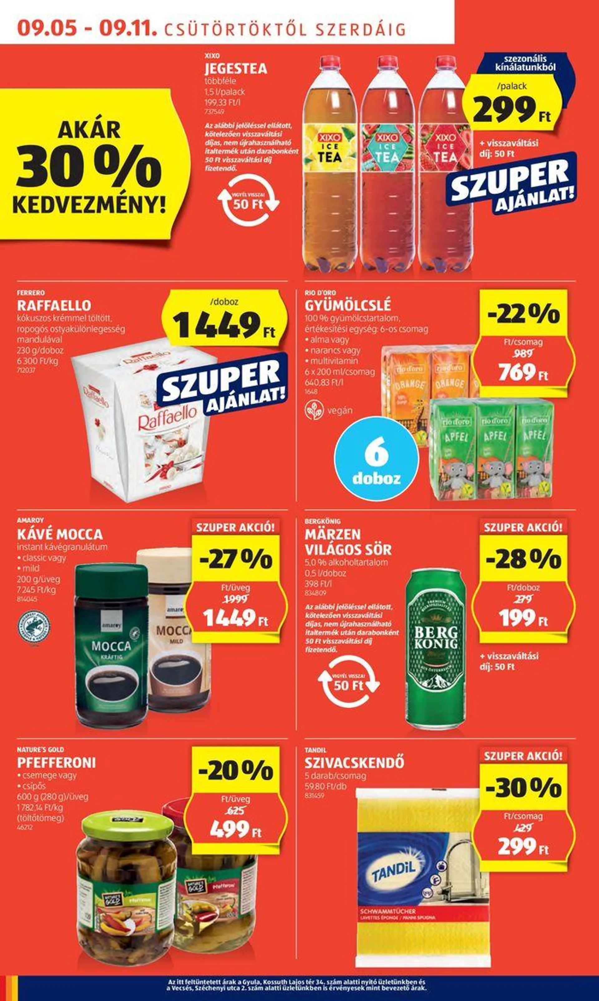 Következő heti ALDI akciós újság - 6